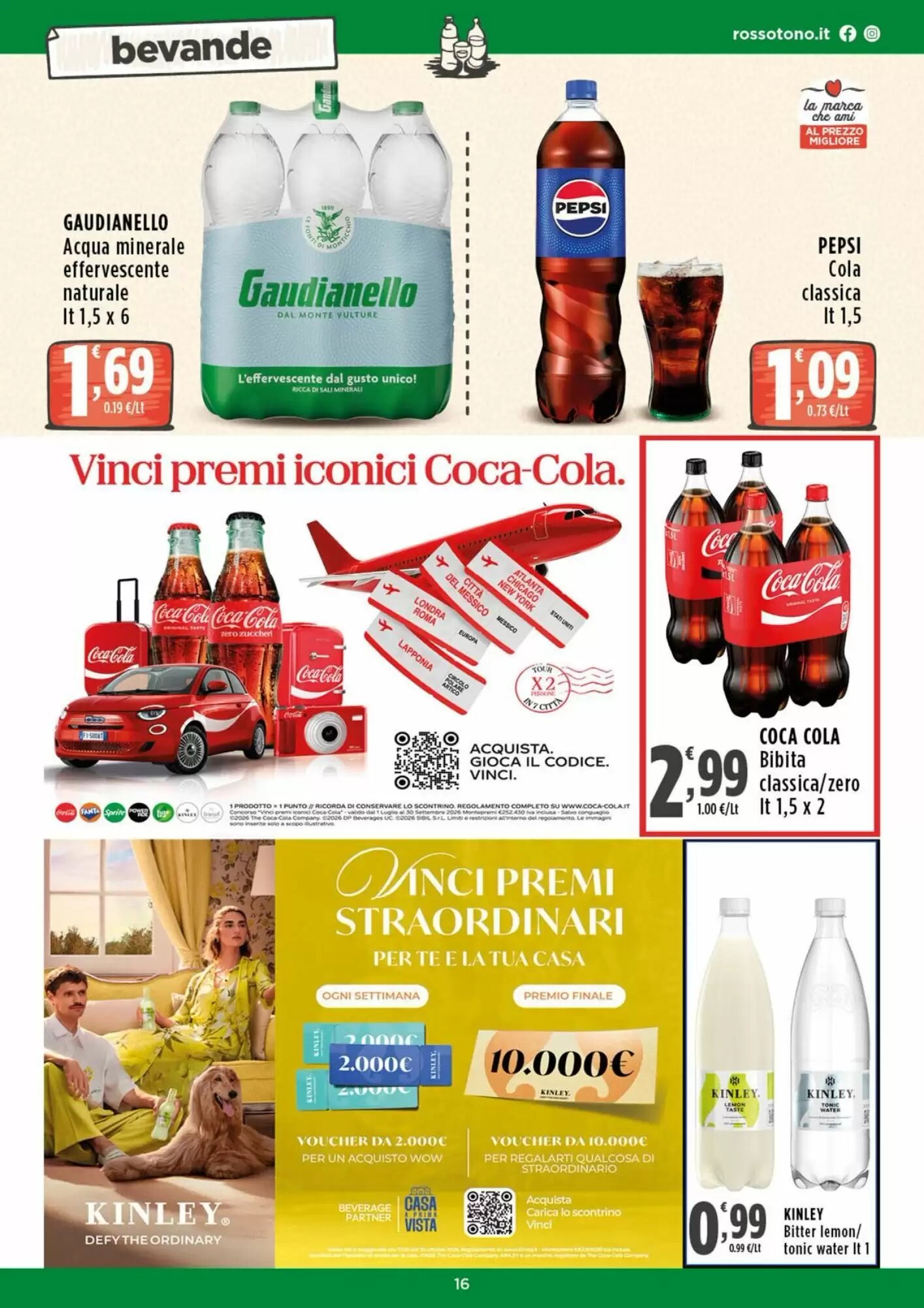 Volantino promozionale Rossotono  valide dal 24/09/2026 - Pagina 16.