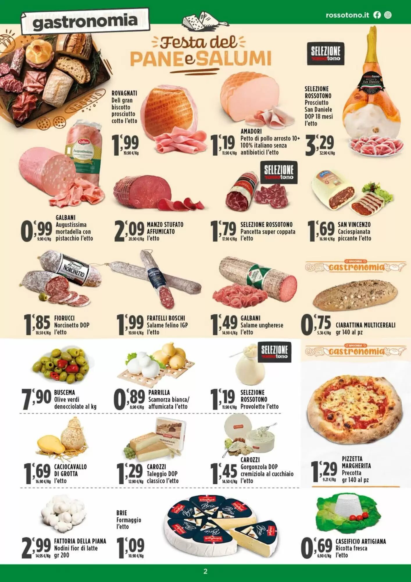 Volantino promozionale Rossotono  valide dal 24/09/2026 - Pagina 2.