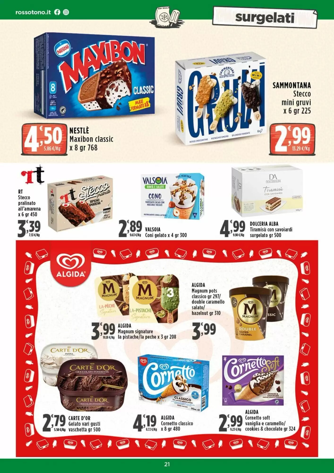 Volantino promozionale Rossotono  valide dal 24/09/2026 - Pagina 21.