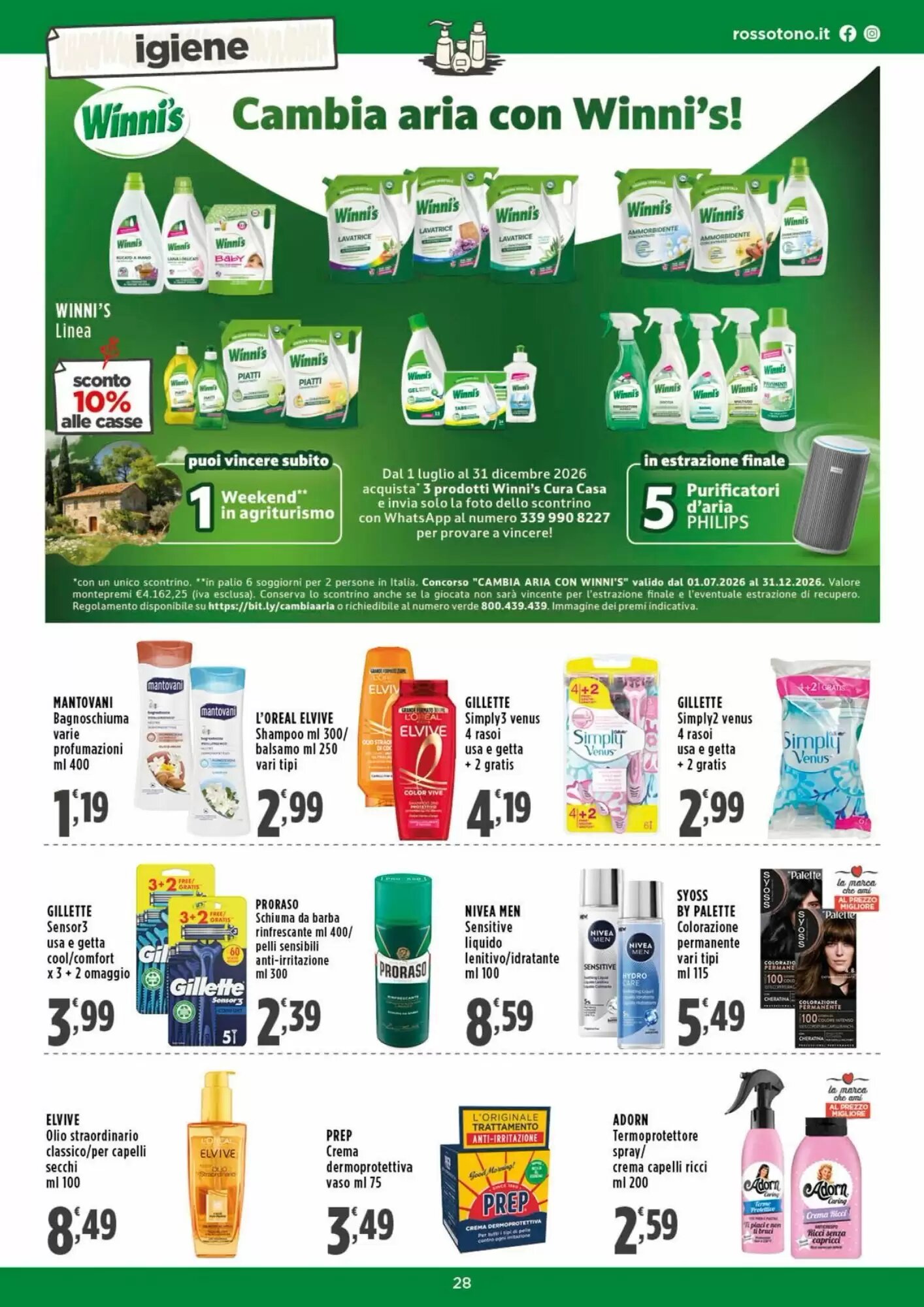 Volantino promozionale Rossotono  valide dal 24/09/2026 - Pagina 28.