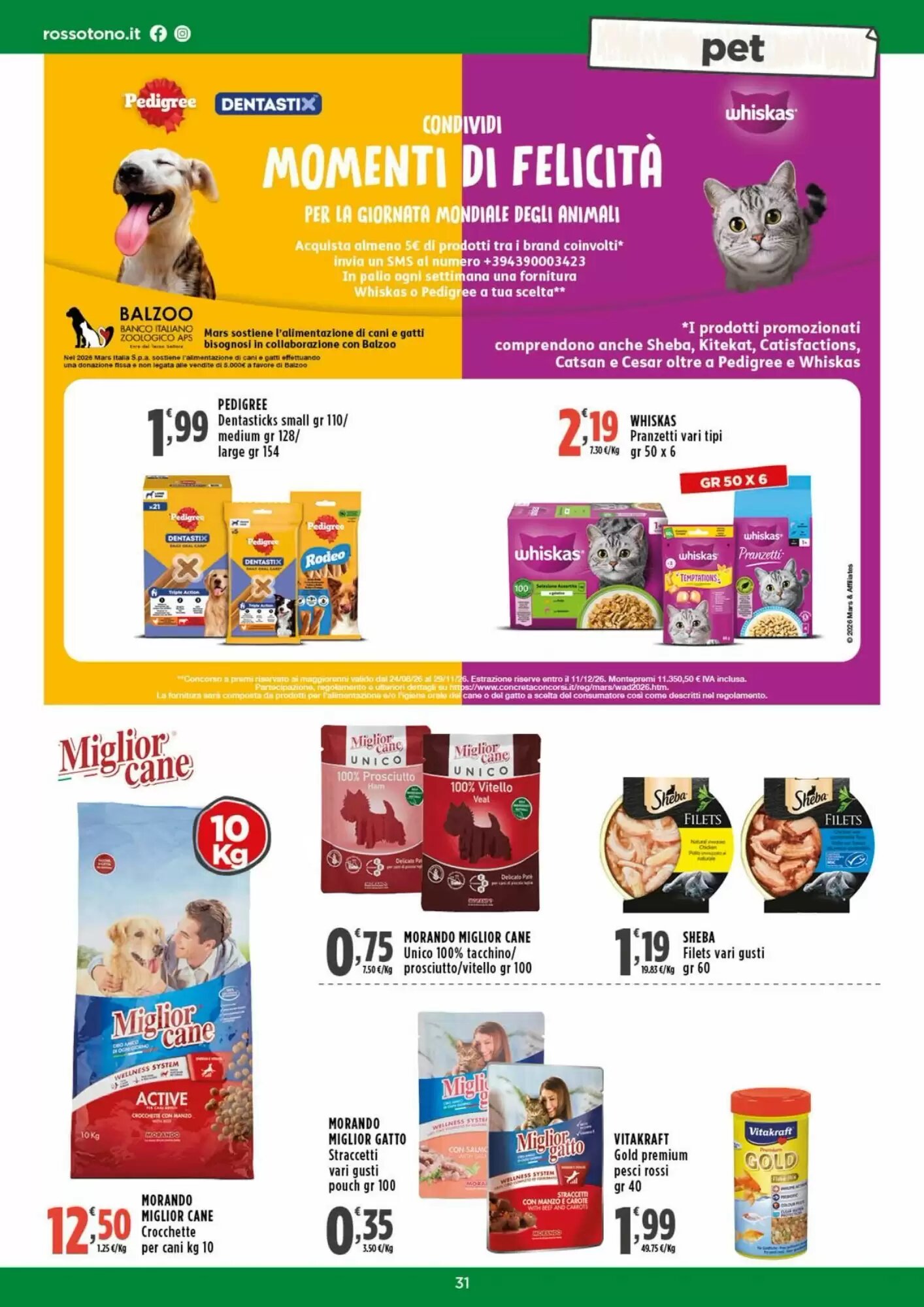 Volantino promozionale Rossotono  valide dal 24/09/2026 - Pagina 31.