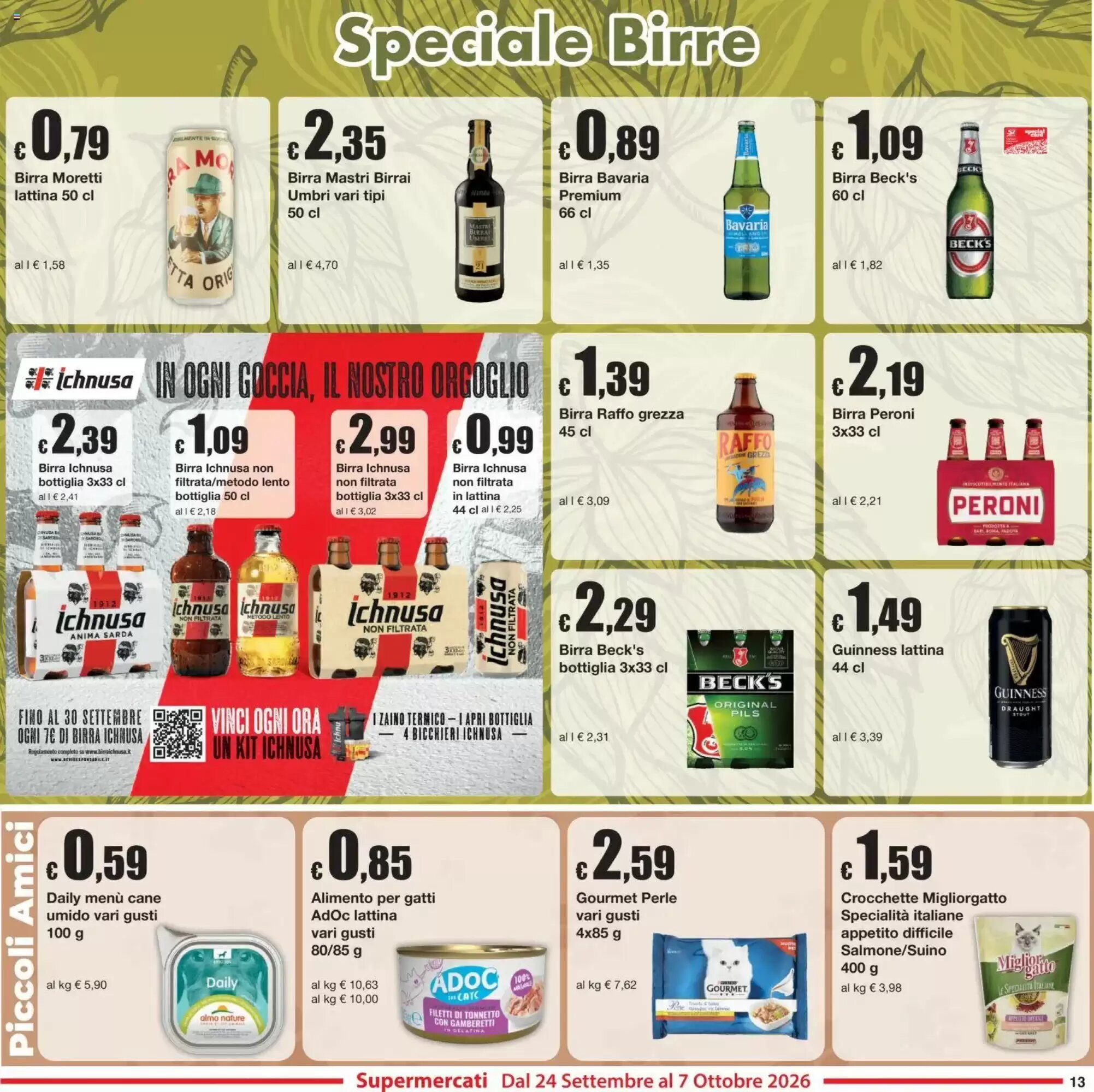 Volantino promozionale Sì con te  valide dal 24/09/2026 - Pagina 13.