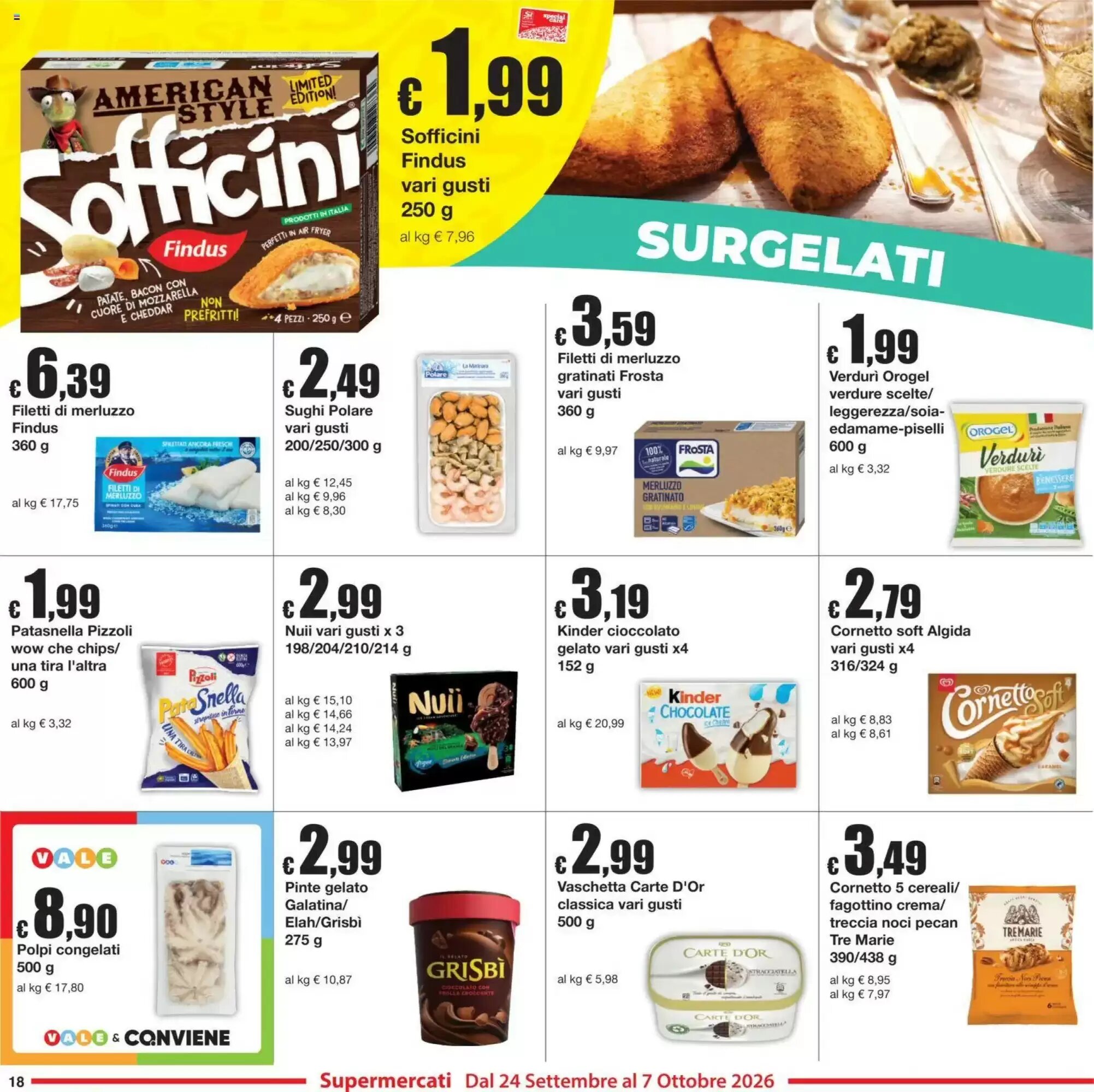 Volantino promozionale Sì con te  valide dal 24/09/2026 - Pagina 18.