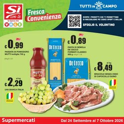 Volantino promozionale Sì con te  valide dal 24/09/2026