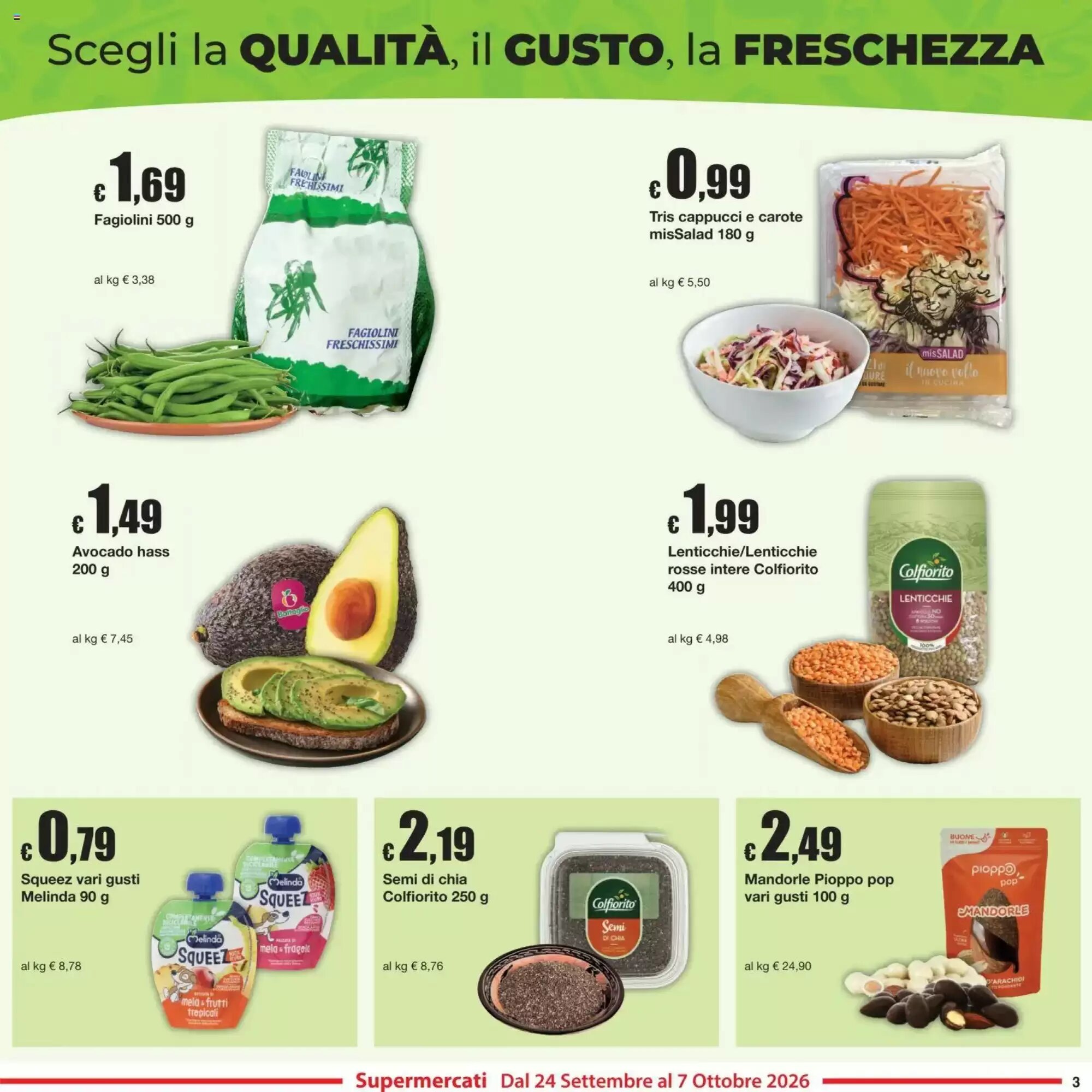 Volantino promozionale Sì con te  valide dal 24/09/2026 - Pagina 3.