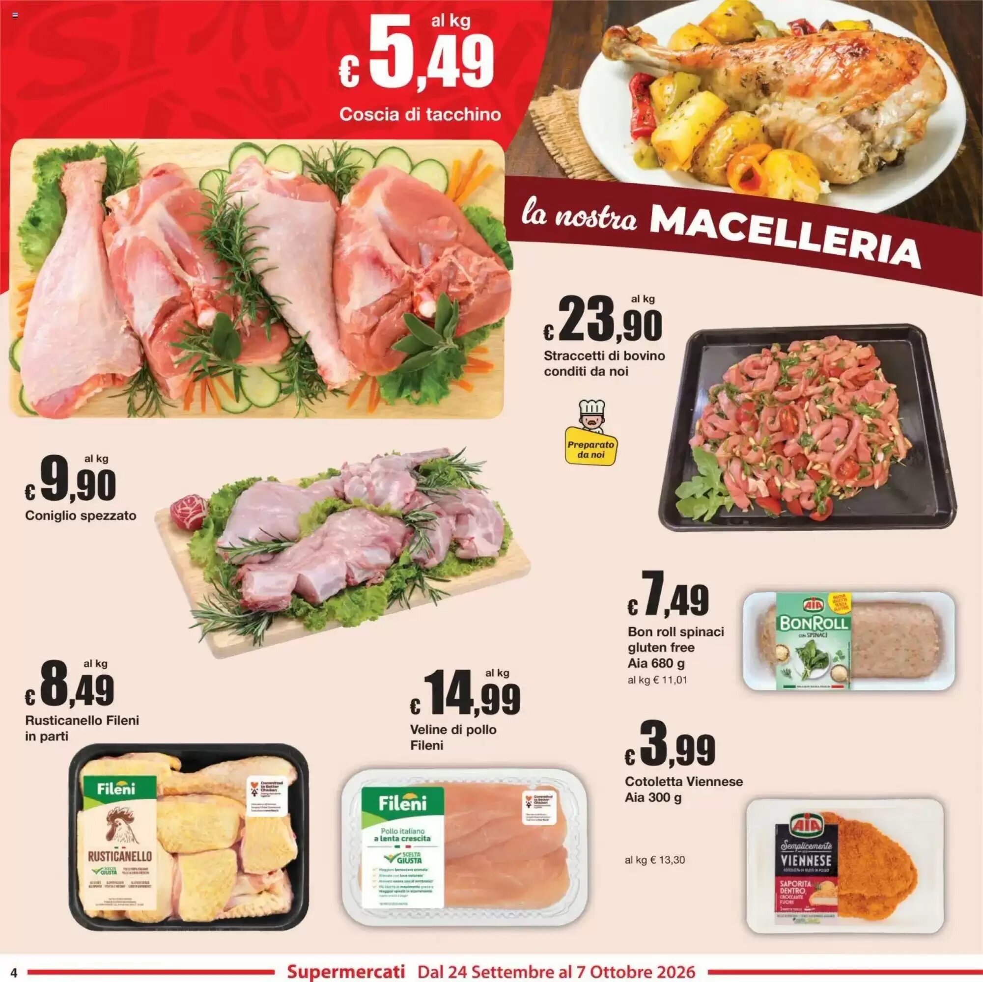Volantino promozionale Sì con te  valide dal 24/09/2026 - Pagina 4.