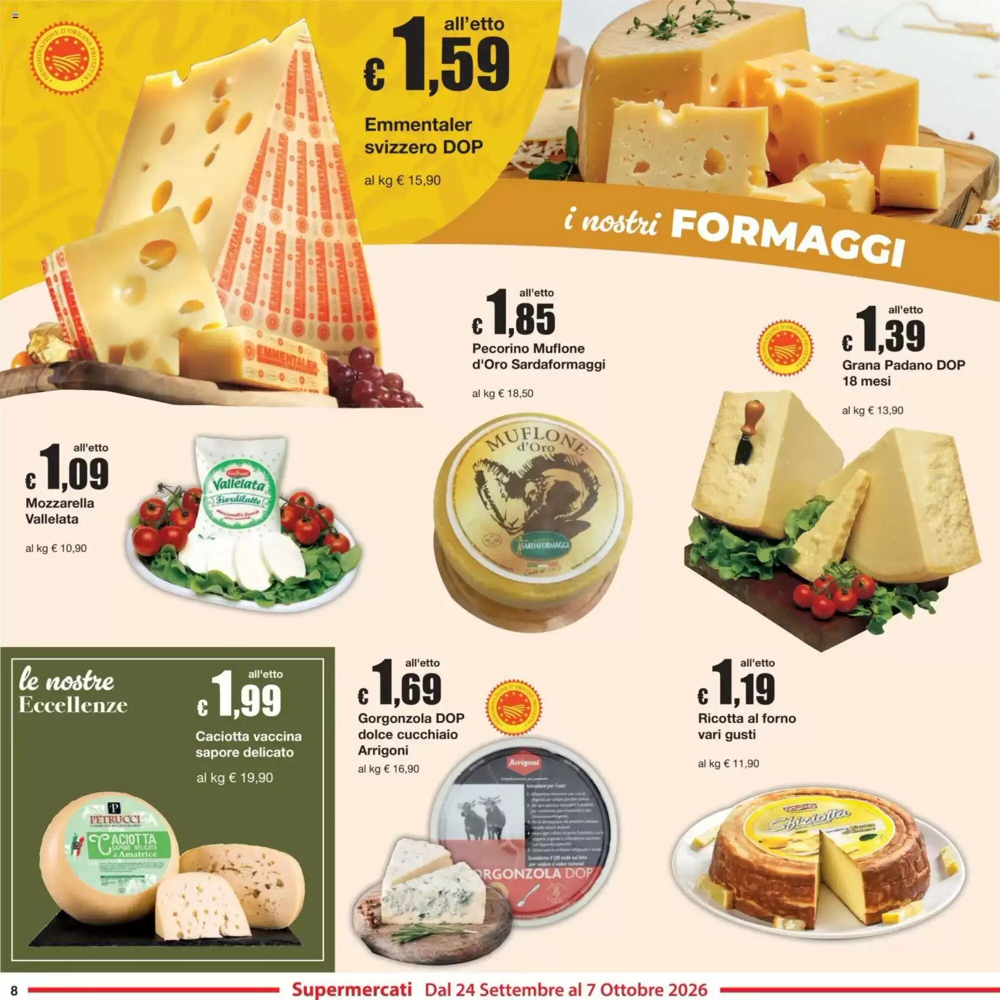 Volantino promozionale Sì con te  valide dal 24/09/2026 - Pagina 8.