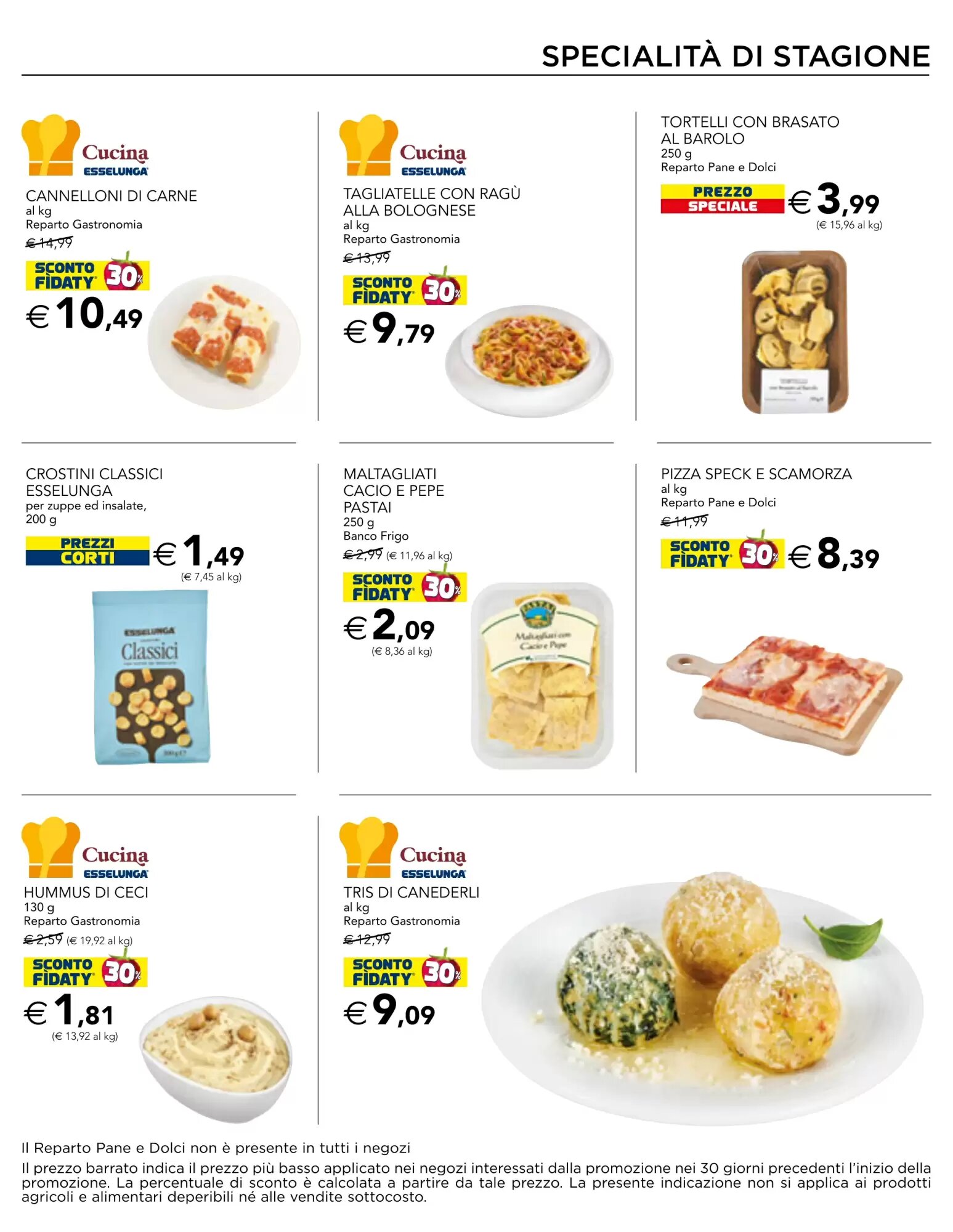 Volantino promozionale Esselunga  valide dal 24/09/2026 - Pagina 3.
