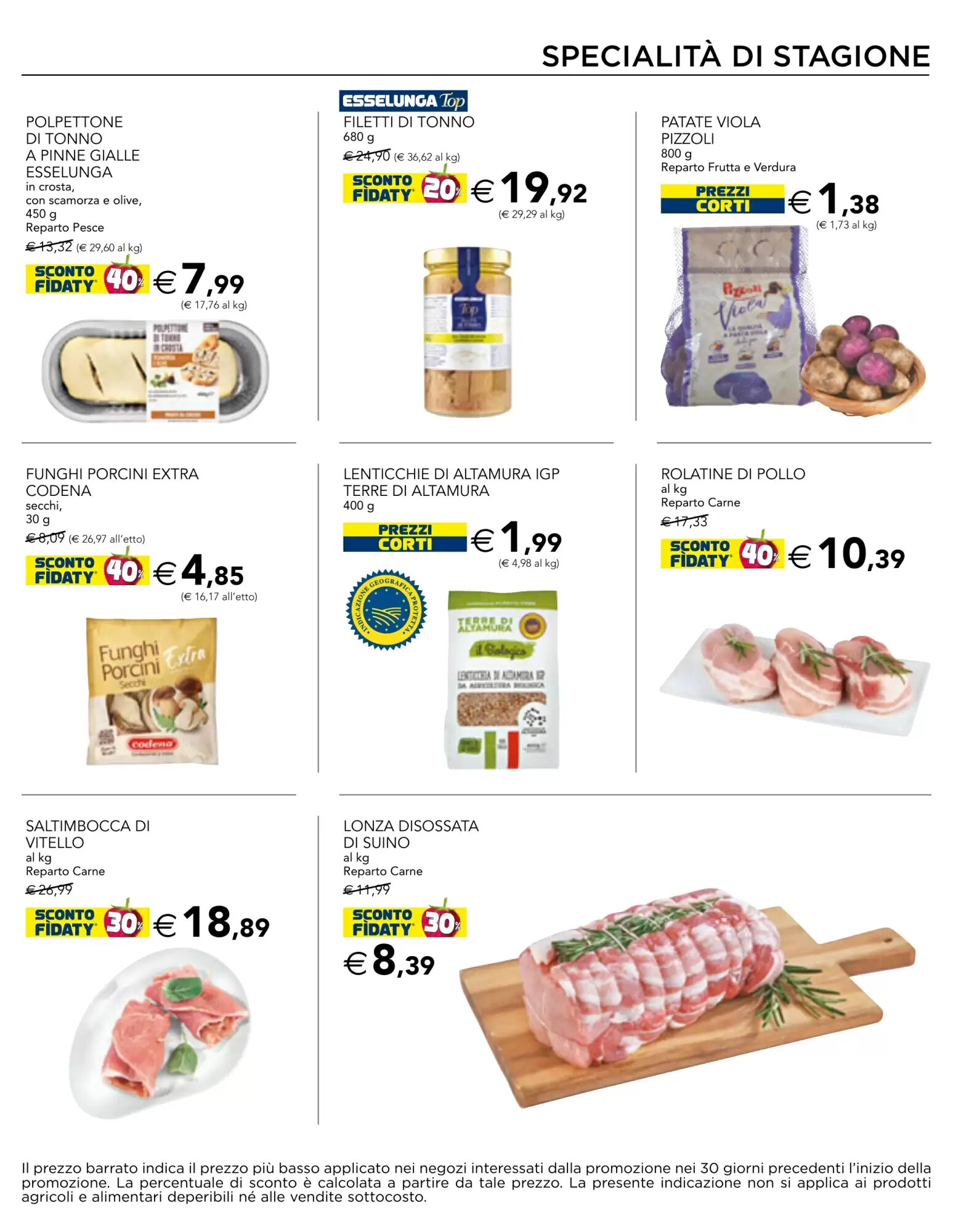 Volantino promozionale Esselunga  valide dal 24/09/2026 - Pagina 7.