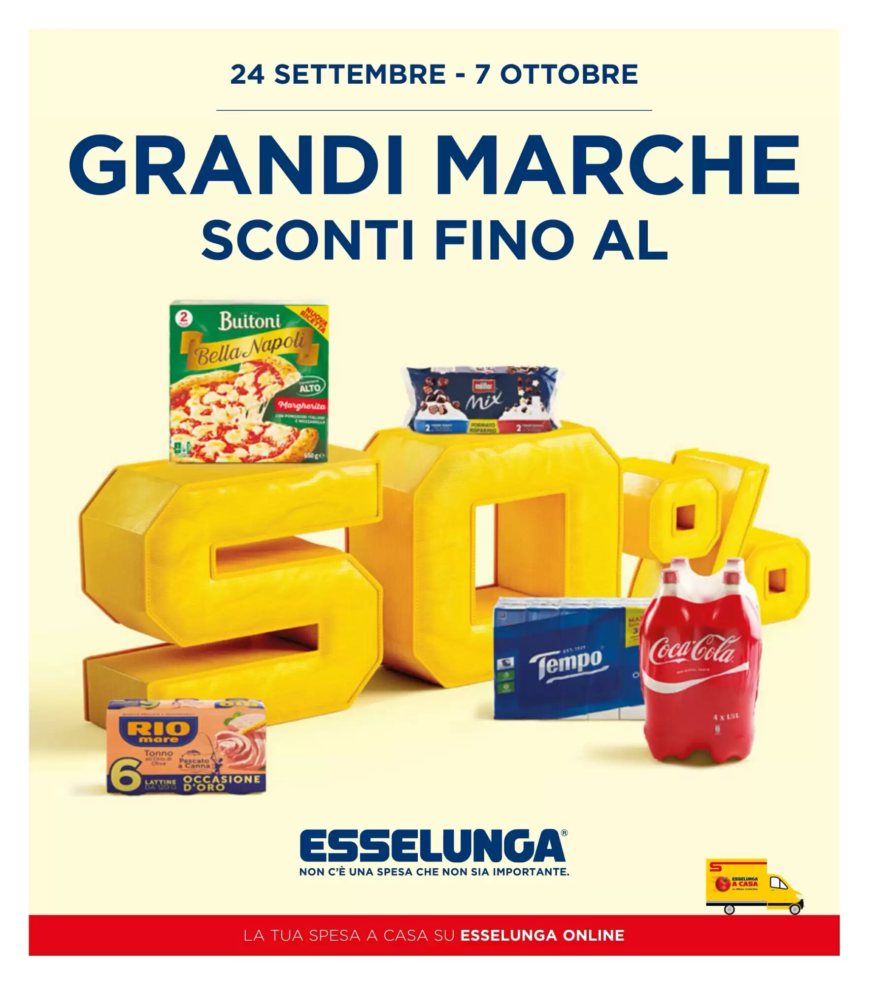 Volantino promozionale Esselunga  valide dal 24/09/2026 - Pagina 1.