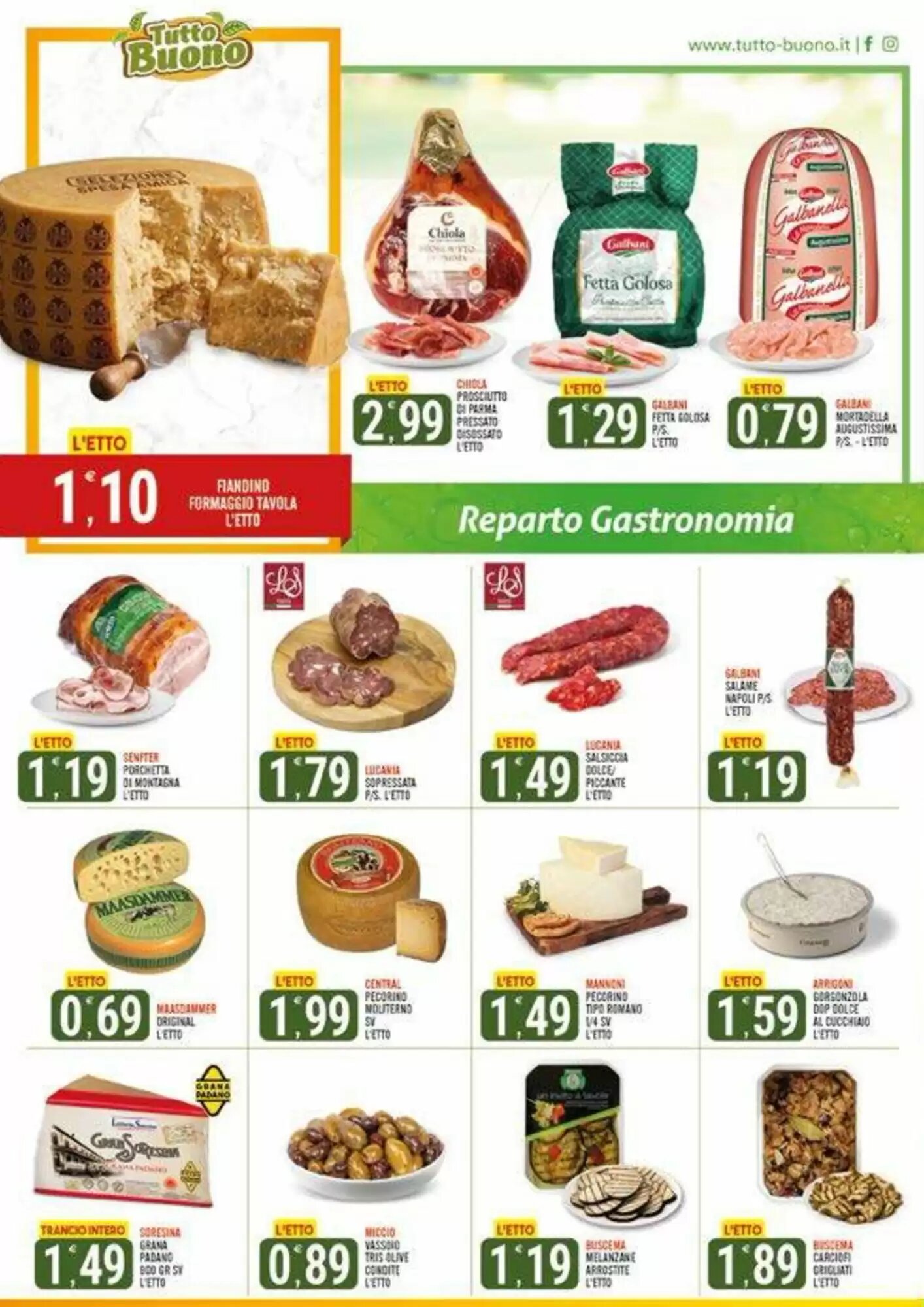 Volantino promozionale Tutto Buono  valide dal 24/09/2026 - Pagina 2.
