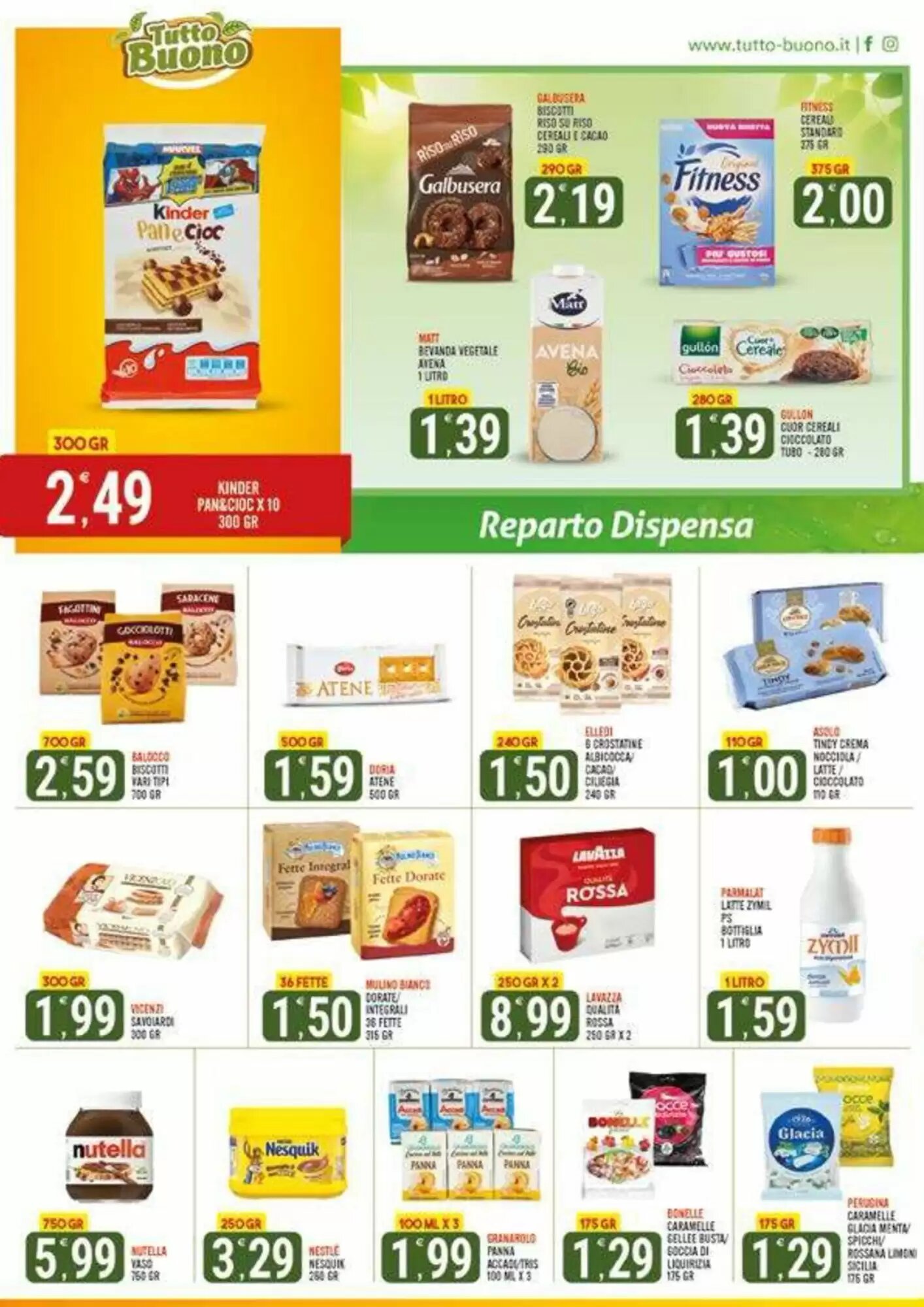 Volantino promozionale Tutto Buono  valide dal 24/09/2026 - Pagina 6.