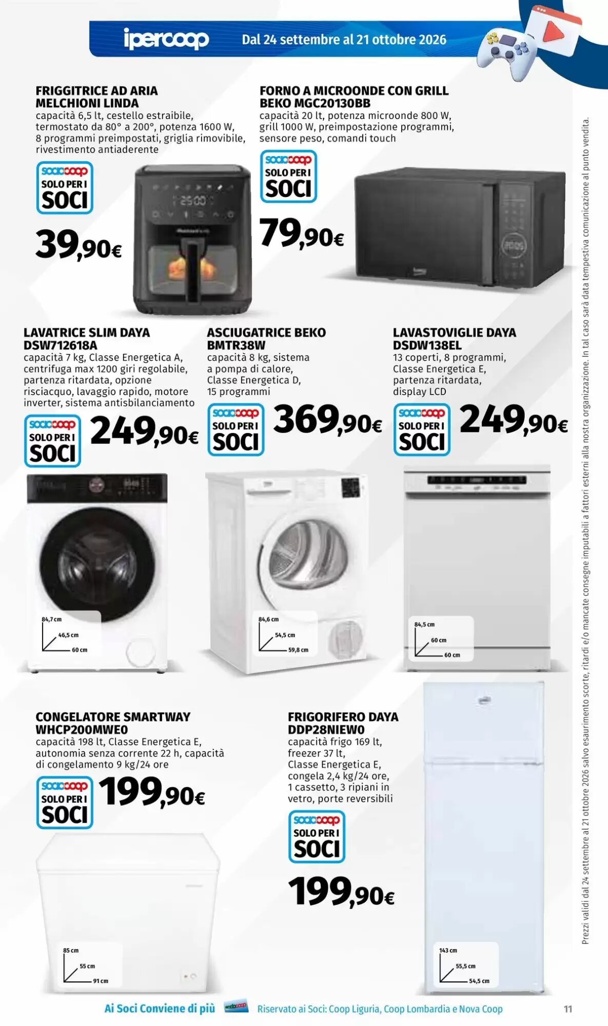 Volantino promozionale Ipercoop  valide dal 24/09/2026 - Pagina 11.