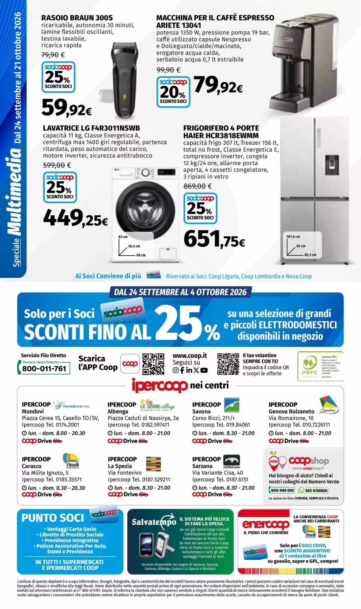 Volantino promozionale Ipercoop  valide dal 24/09/2026 - Pagina 12.