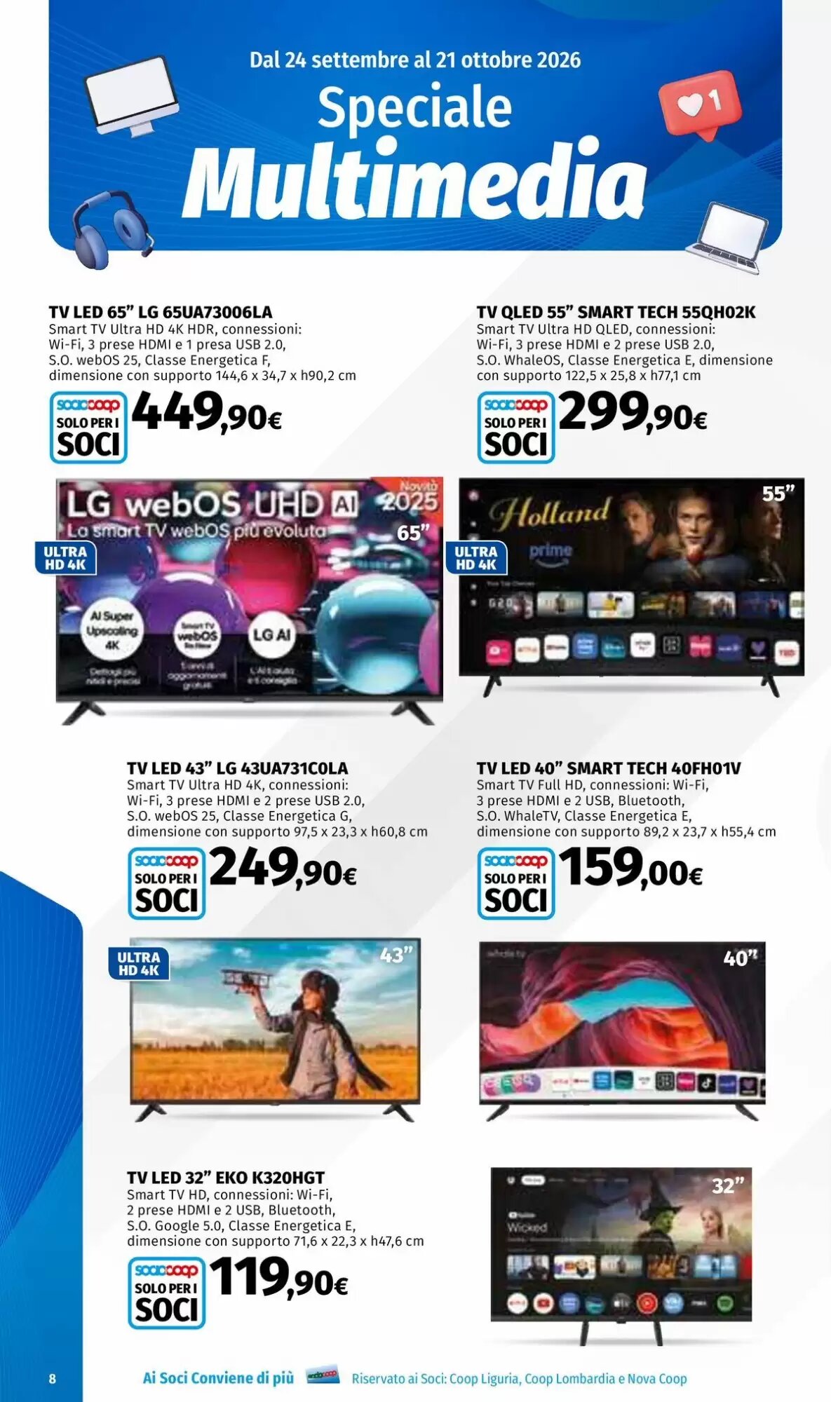 Volantino promozionale Ipercoop  valide dal 24/09/2026 - Pagina 8.