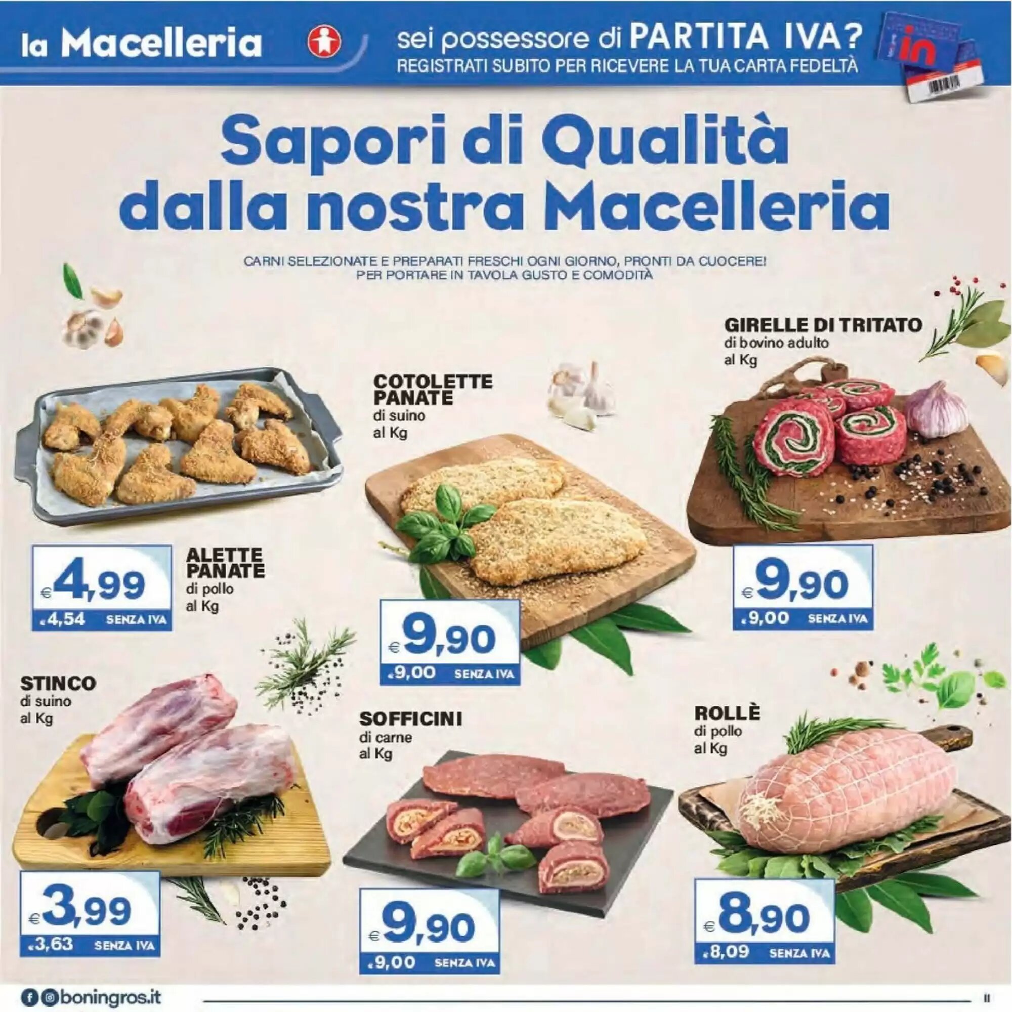 Volantino promozionale Boningros Cash and Carry  valide dal 24/09/2026 - Pagina 11.