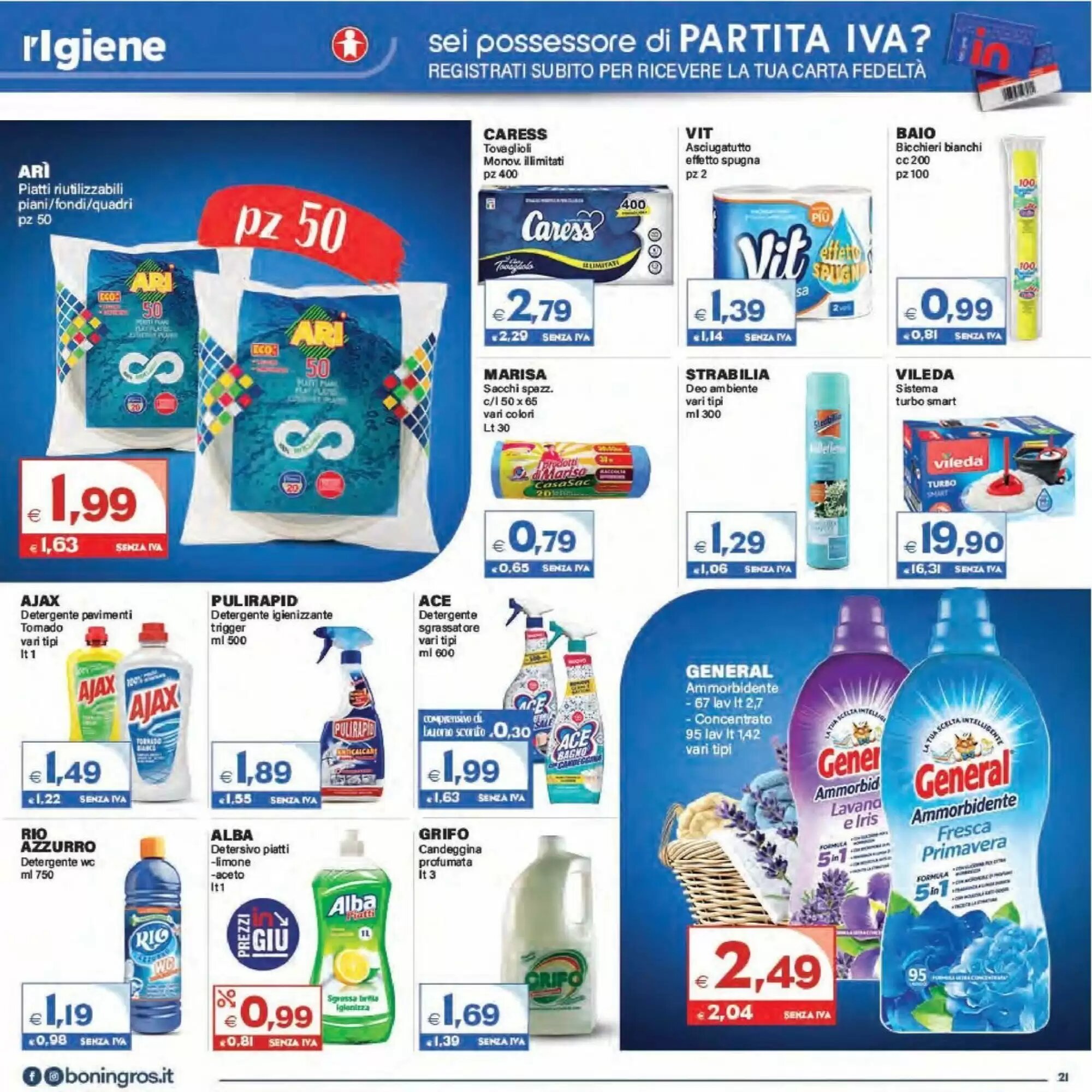 Volantino promozionale Boningros Cash and Carry  valide dal 24/09/2026 - Pagina 21.