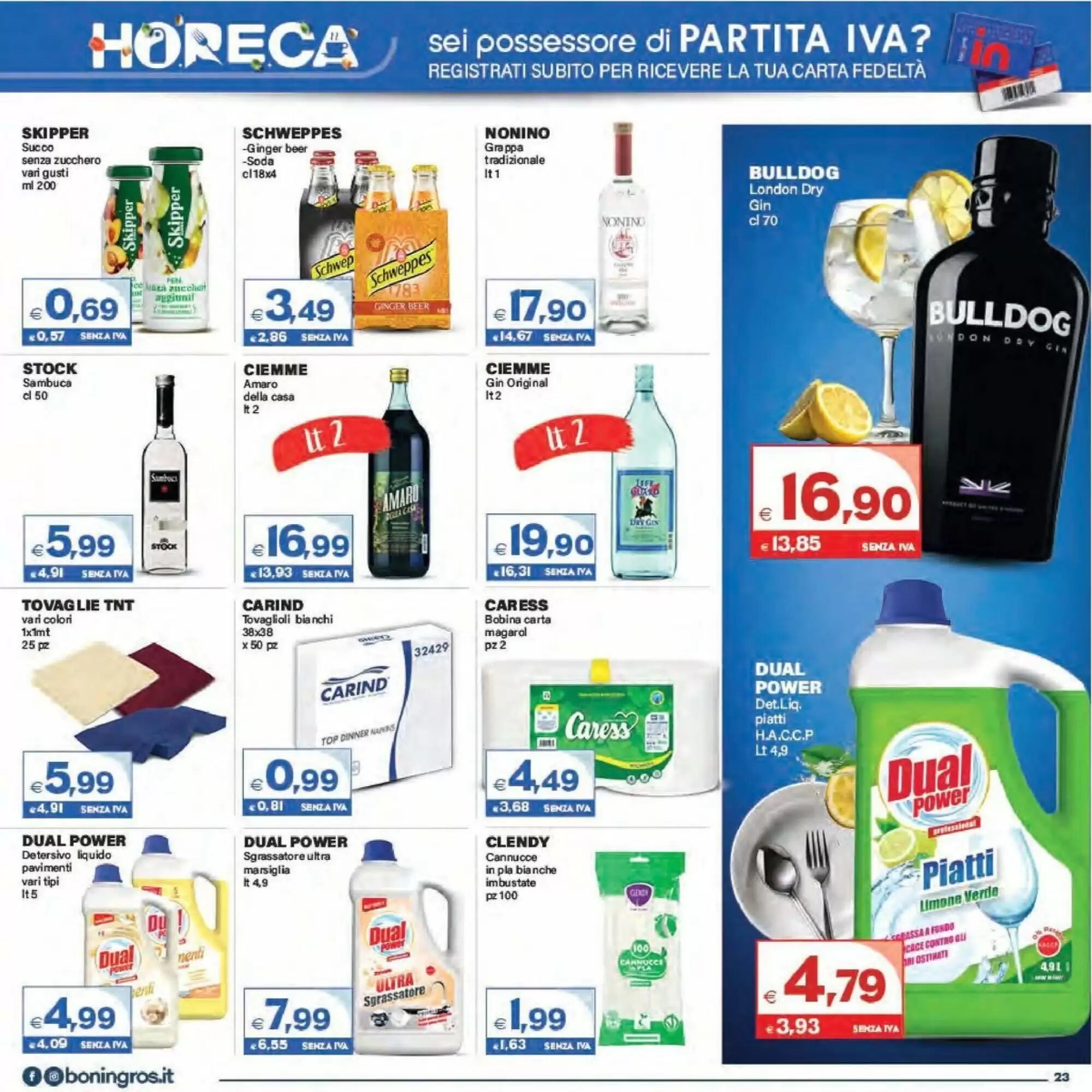 Volantino promozionale Boningros Cash and Carry  valide dal 24/09/2026 - Pagina 23.