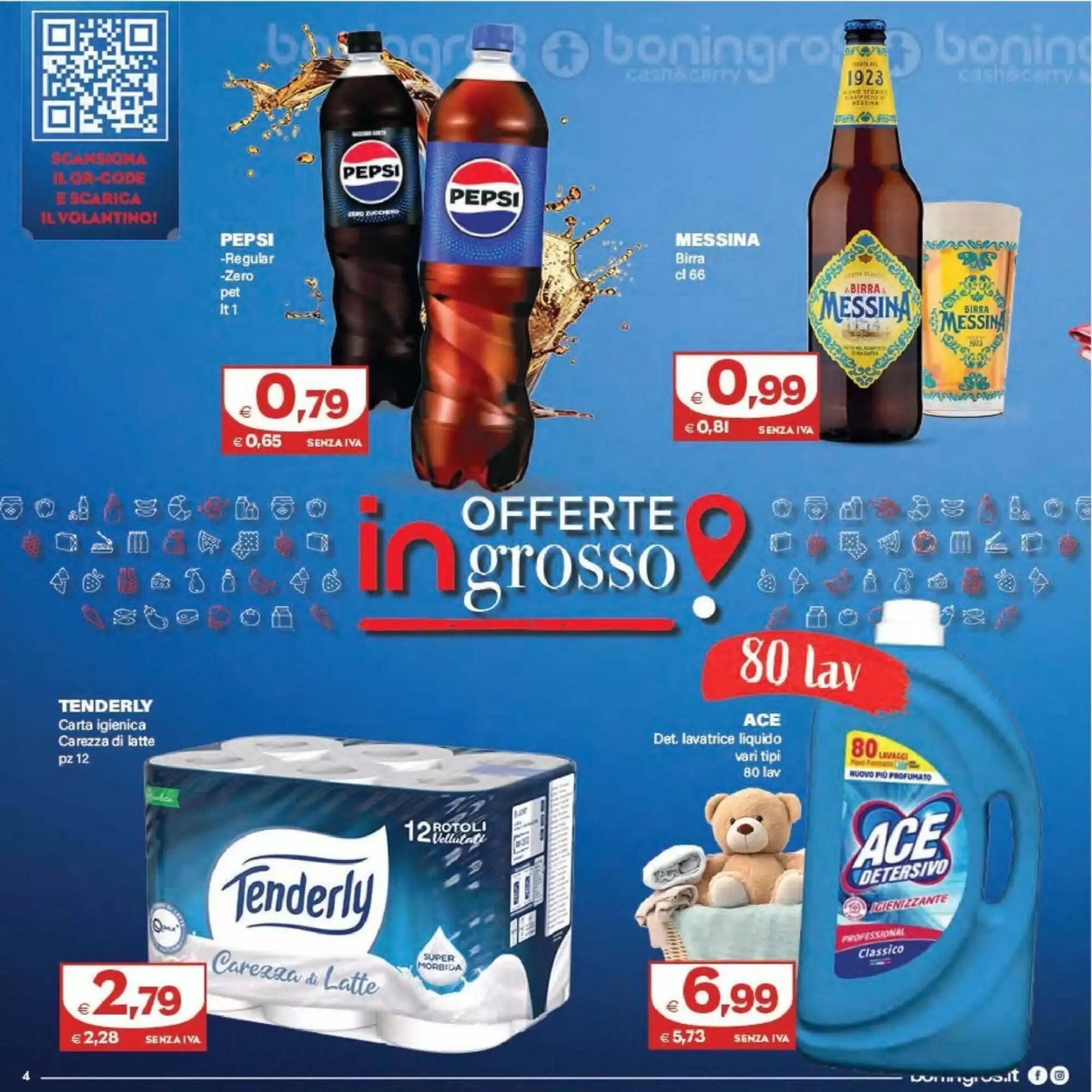 Volantino promozionale Boningros Cash and Carry  valide dal 24/09/2026 - Pagina 4.