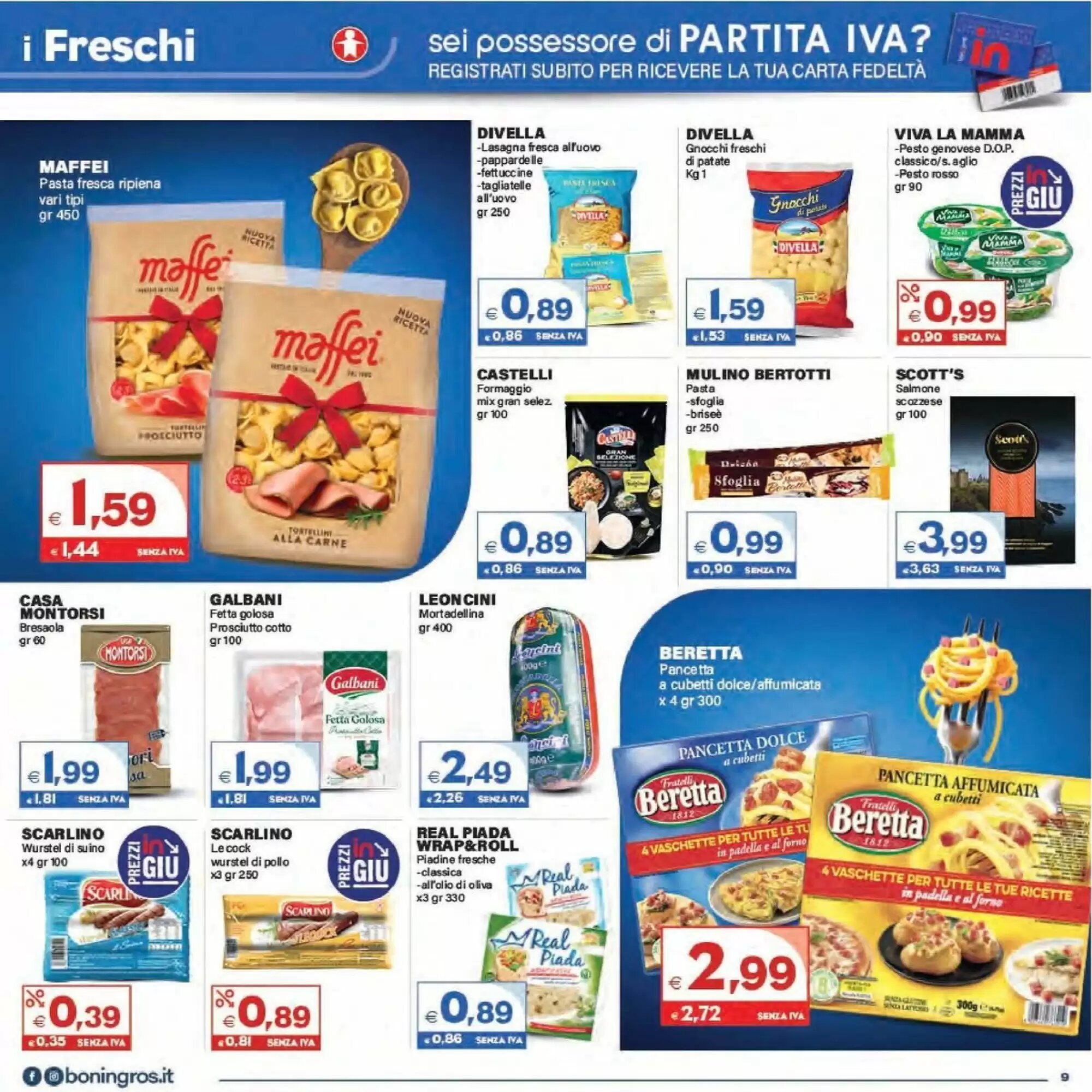 Volantino promozionale Boningros Cash and Carry  valide dal 24/09/2026 - Pagina 9.