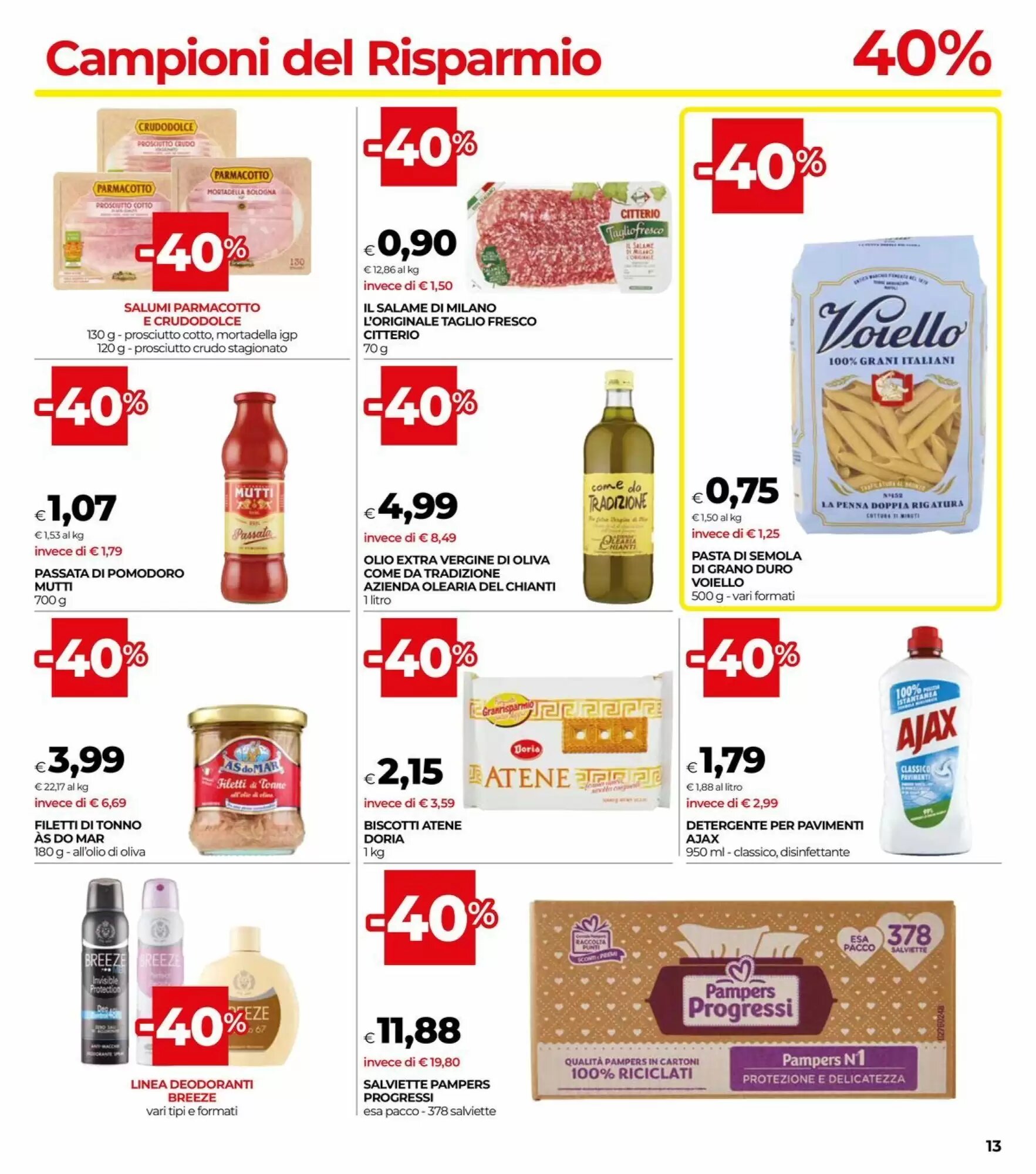 Volantino promozionale Coop  valide dal 24/09/2026 - Pagina 13.