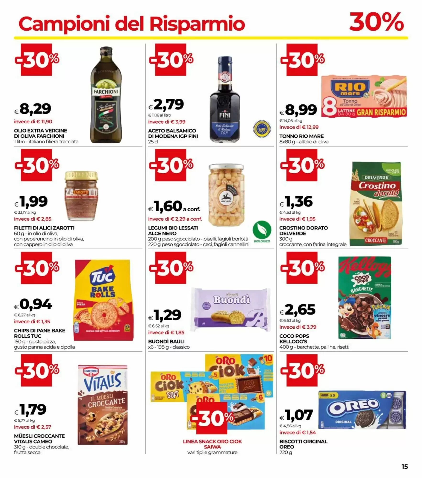 Volantino promozionale Coop  valide dal 24/09/2026 - Pagina 15.