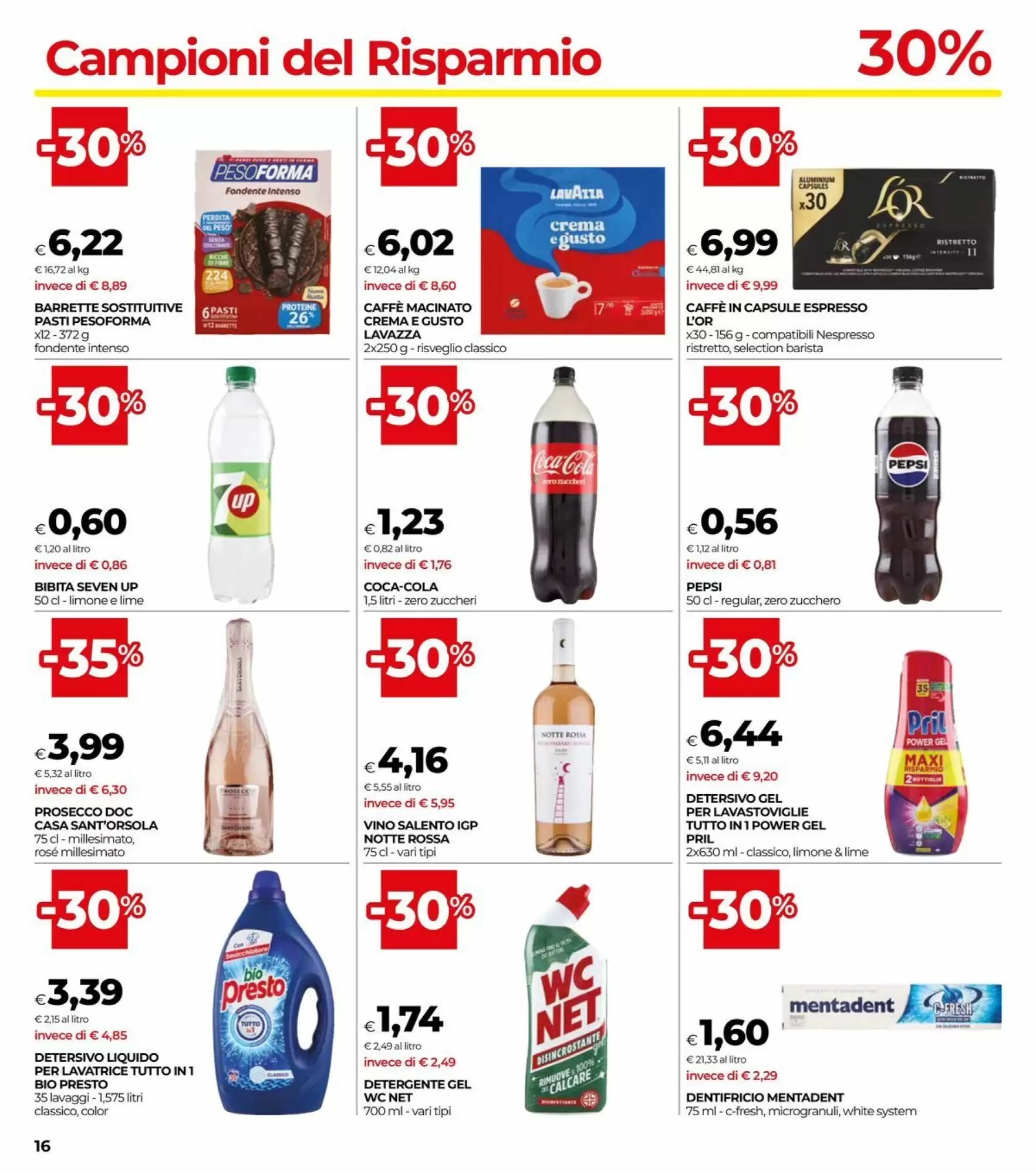 Volantino promozionale Coop  valide dal 24/09/2026 - Pagina 16.