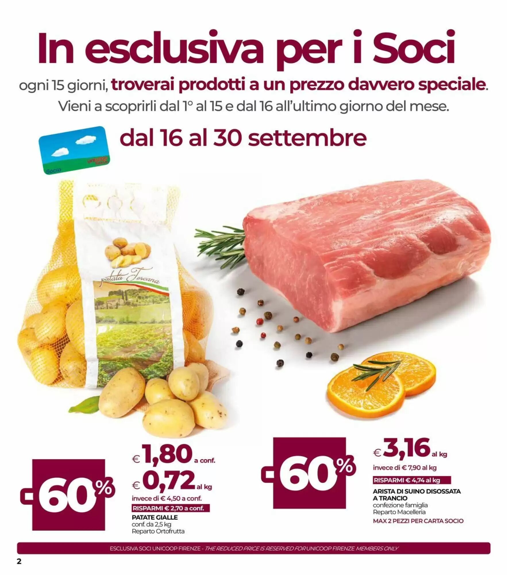 Volantino promozionale Coop  valide dal 24/09/2026 - Pagina 2.