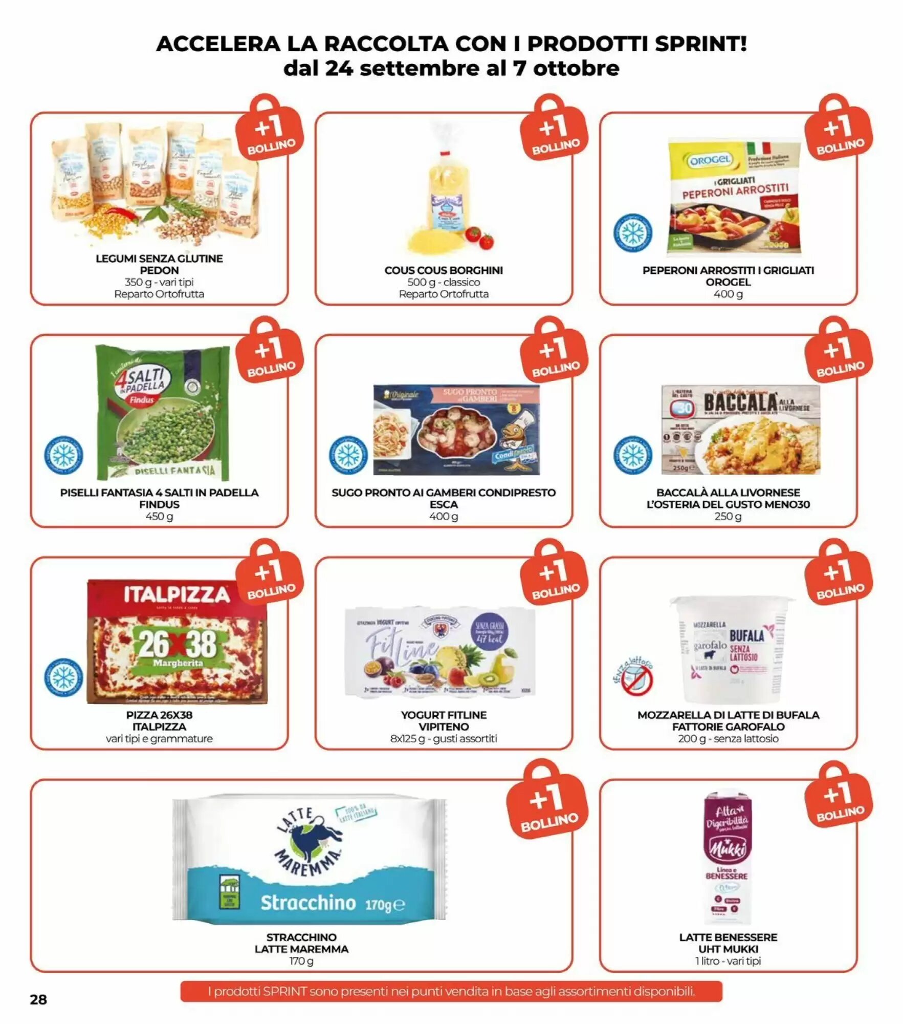 Volantino promozionale Coop  valide dal 24/09/2026 - Pagina 28.