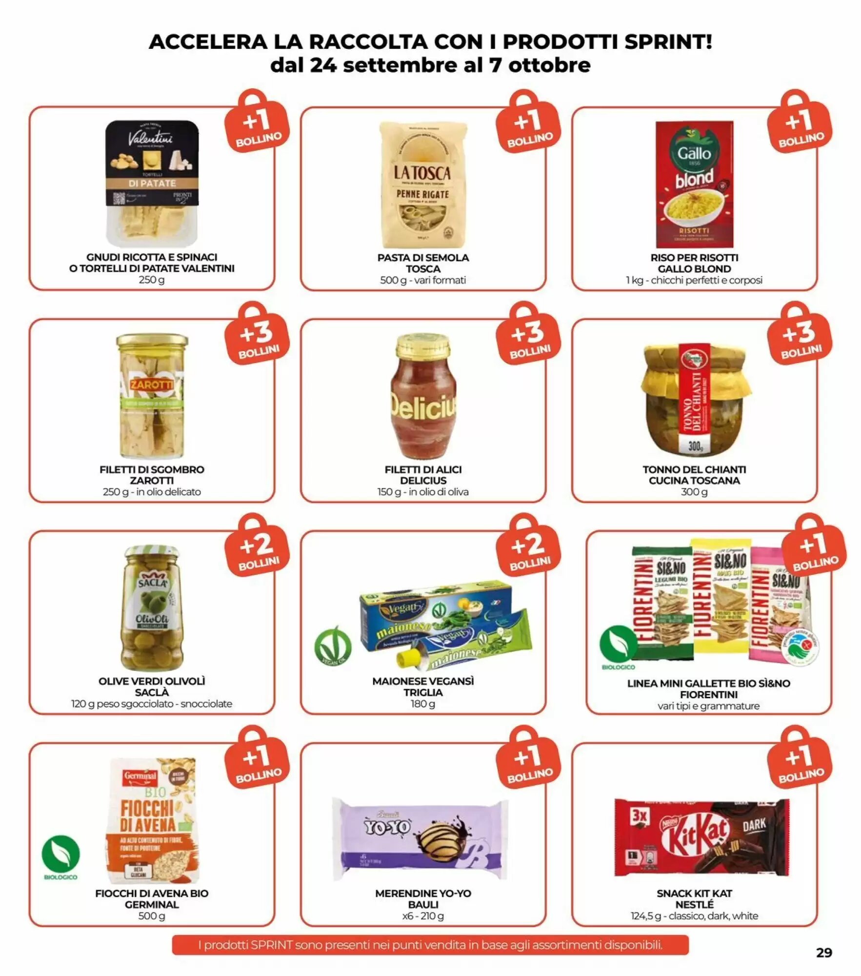 Volantino promozionale Coop  valide dal 24/09/2026 - Pagina 29.