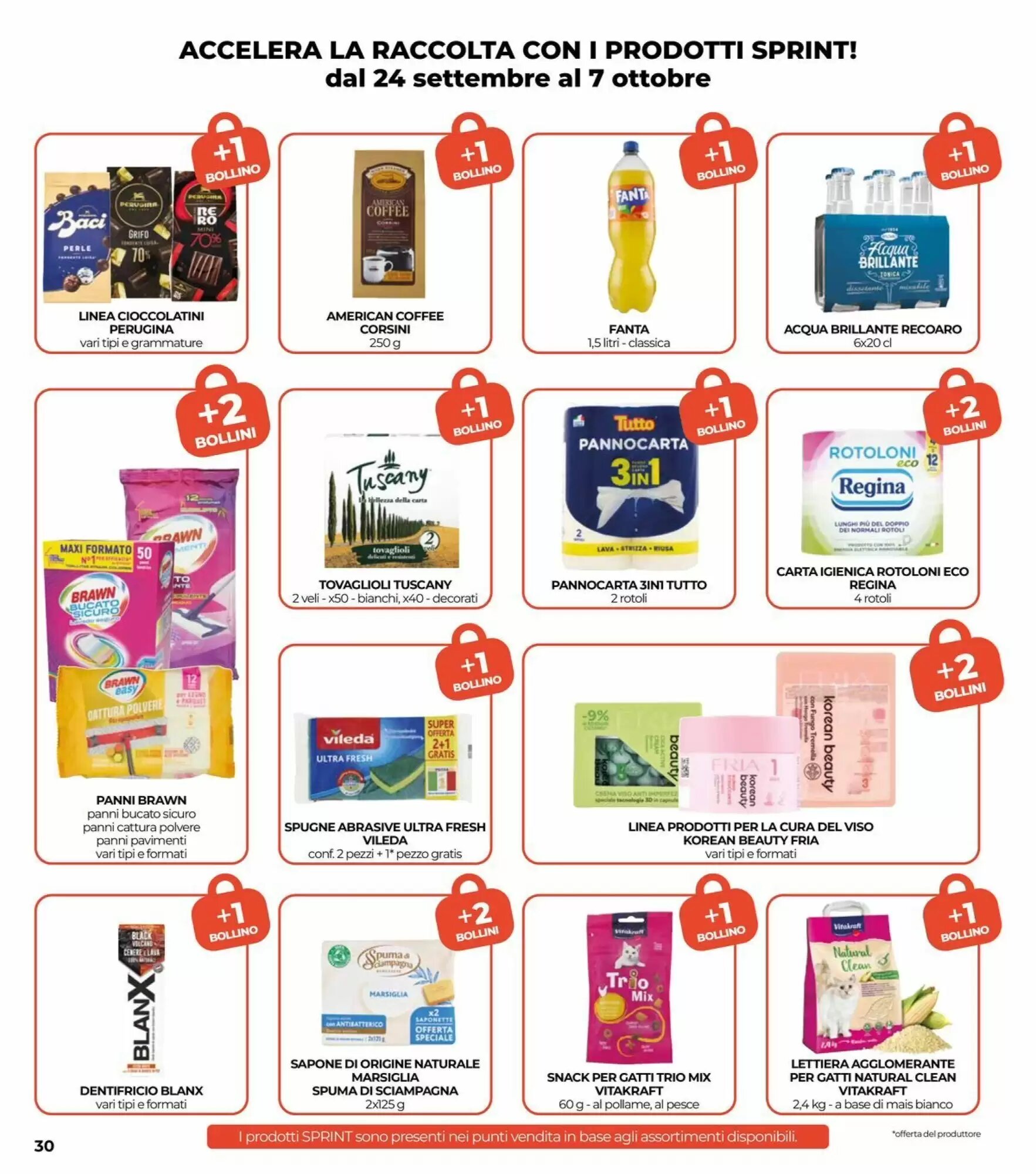 Volantino promozionale Coop  valide dal 24/09/2026 - Pagina 30.
