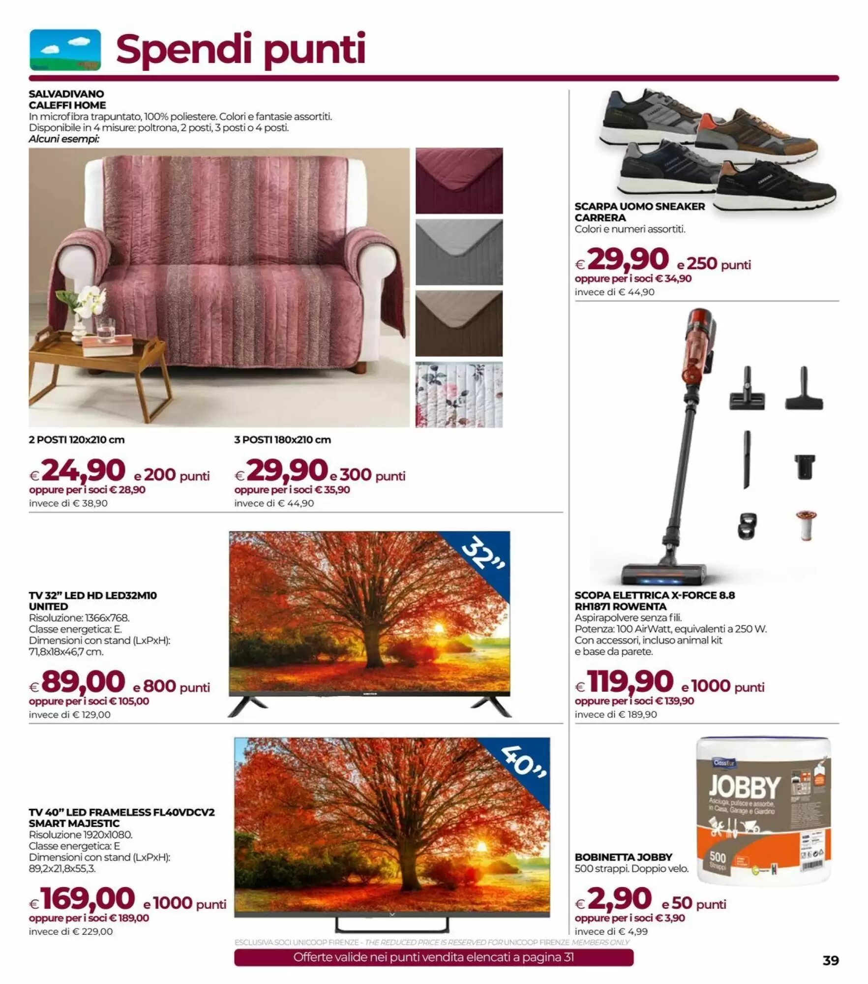 Volantino promozionale Coop  valide dal 24/09/2026 - Pagina 39.