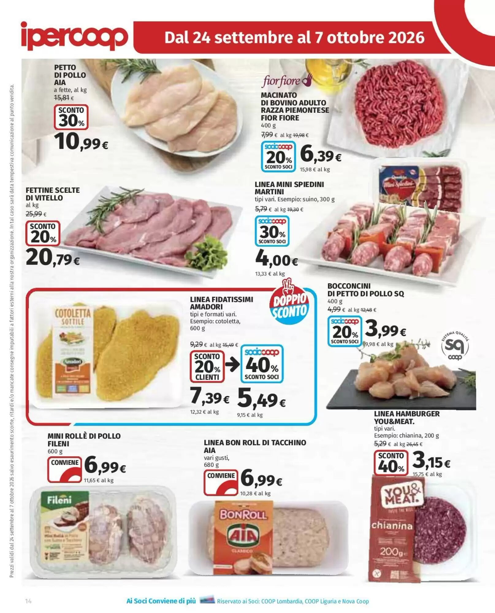 Volantino promozionale Ipercoop  valide dal 24/09/2026 - Pagina 14.