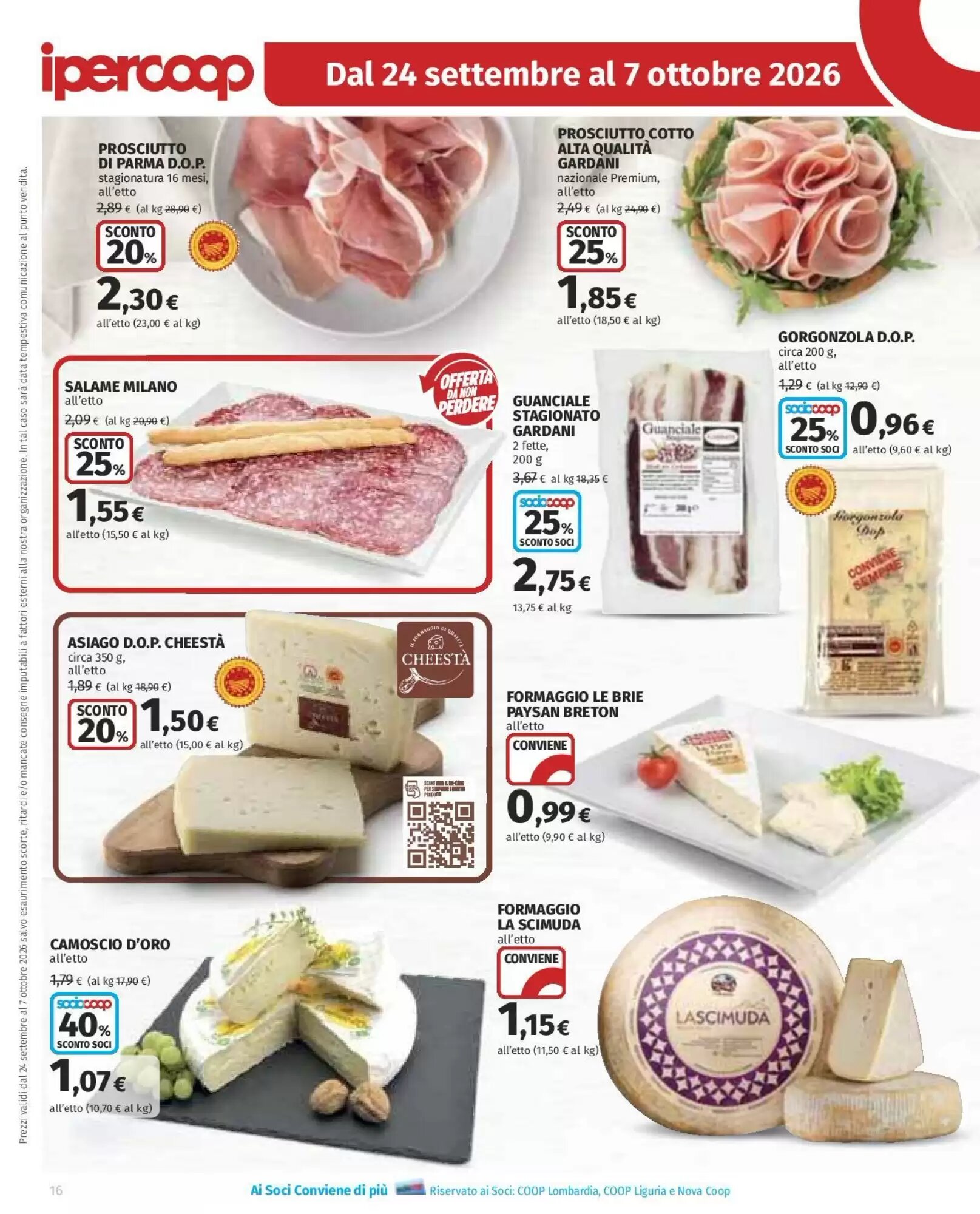 Volantino promozionale Ipercoop  valide dal 24/09/2026 - Pagina 16.