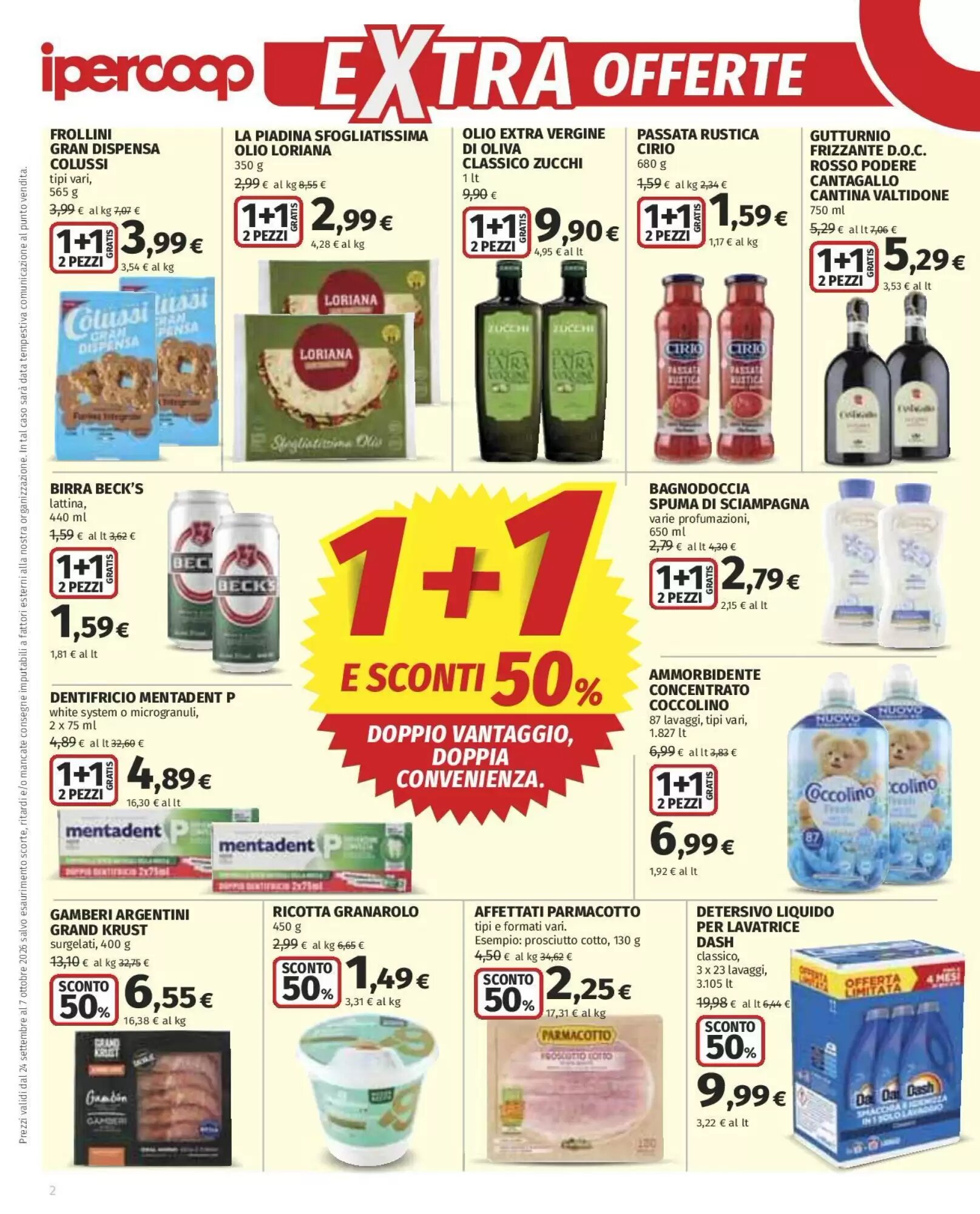 Volantino promozionale Ipercoop  valide dal 24/09/2026 - Pagina 2.
