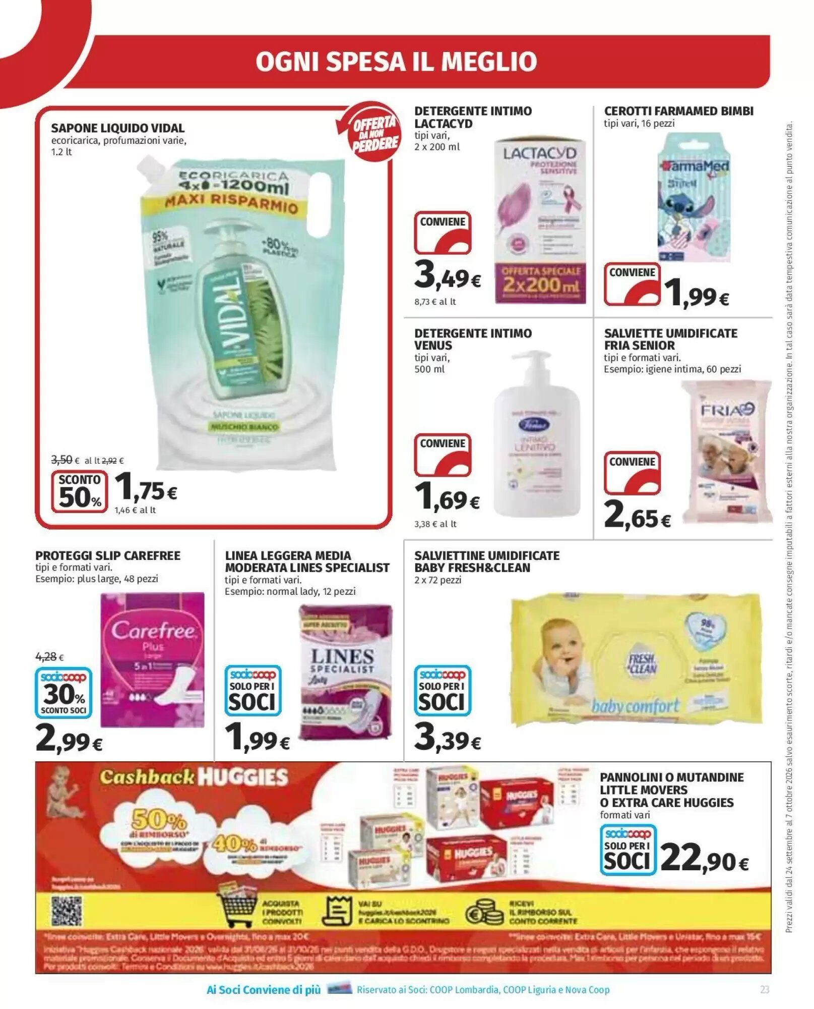 Volantino promozionale Ipercoop  valide dal 24/09/2026 - Pagina 23.