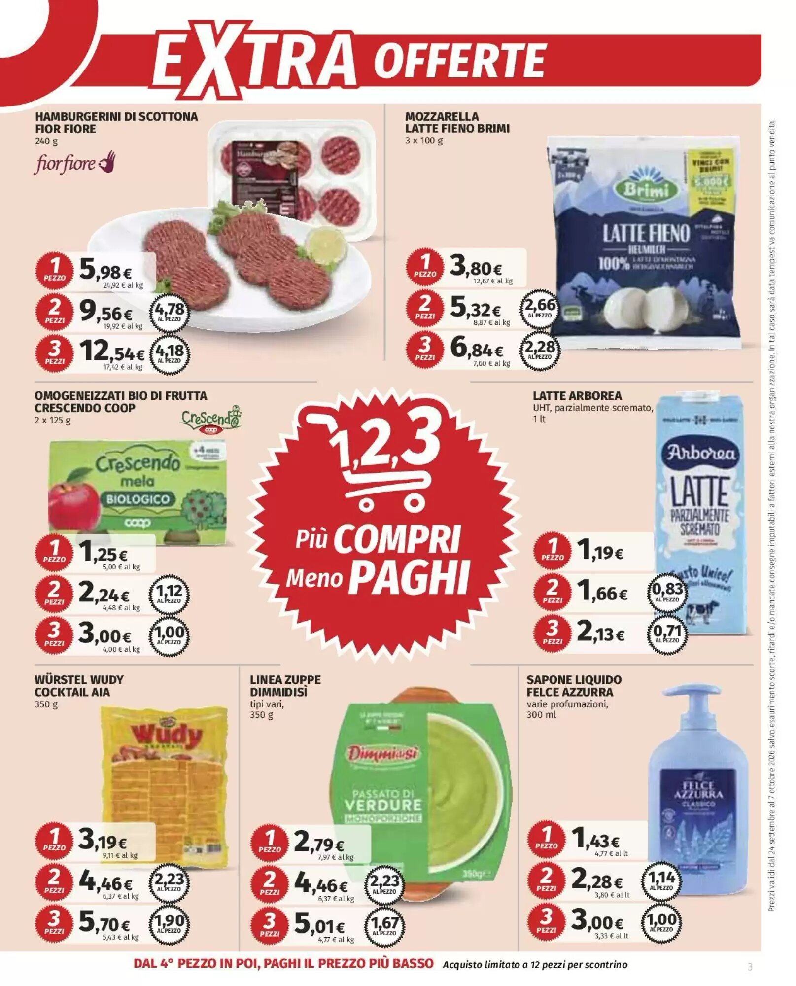 Volantino promozionale Ipercoop  valide dal 24/09/2026 - Pagina 3.