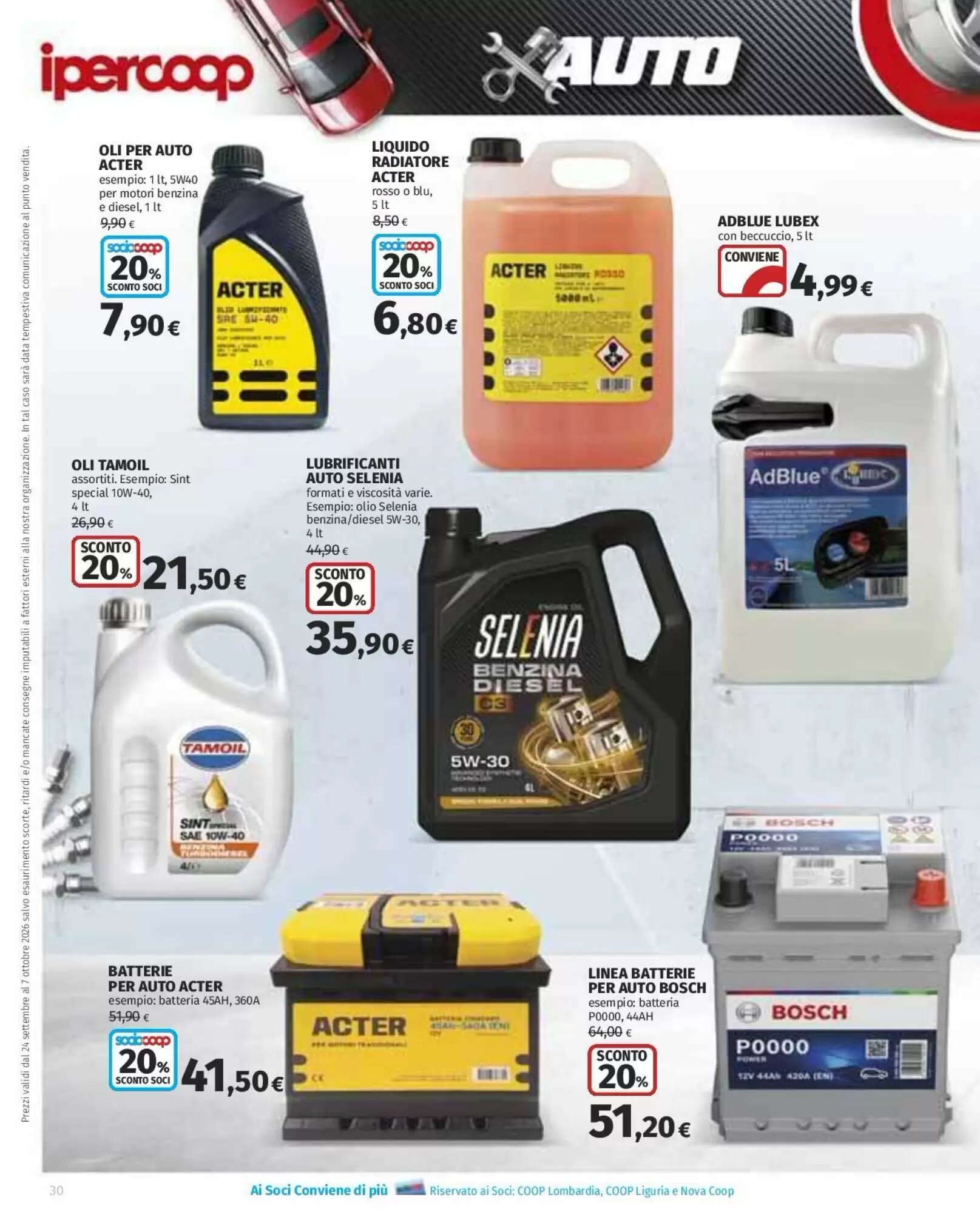 Volantino promozionale Ipercoop  valide dal 24/09/2026 - Pagina 30.