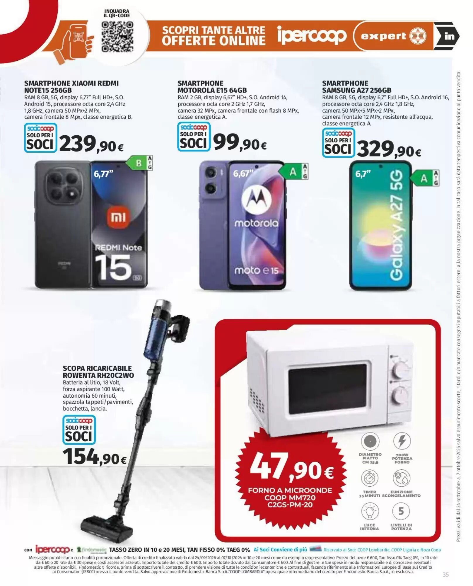 Volantino promozionale Ipercoop  valide dal 24/09/2026 - Pagina 35.
