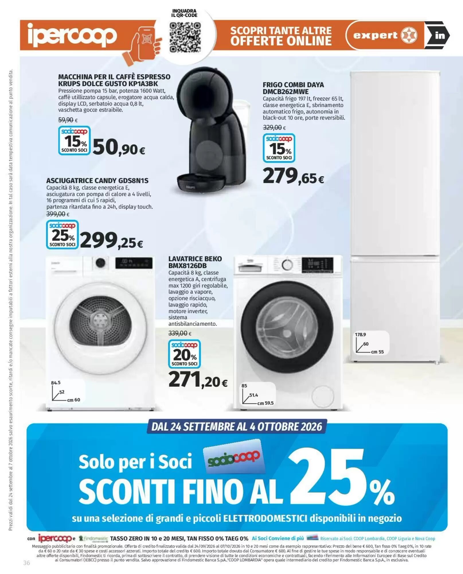 Volantino promozionale Ipercoop  valide dal 24/09/2026 - Pagina 36.