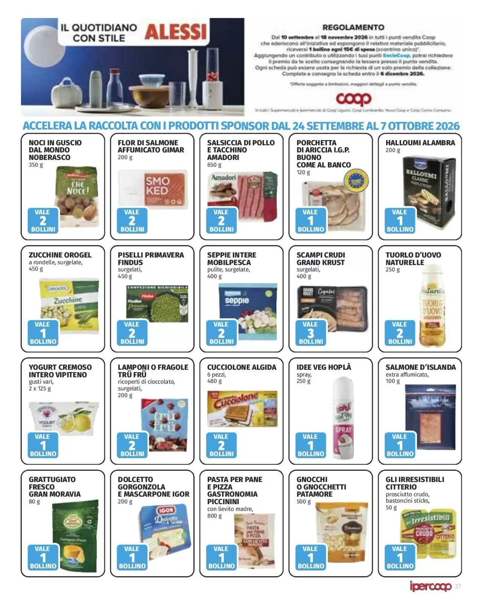 Volantino promozionale Ipercoop  valide dal 24/09/2026 - Pagina 37.