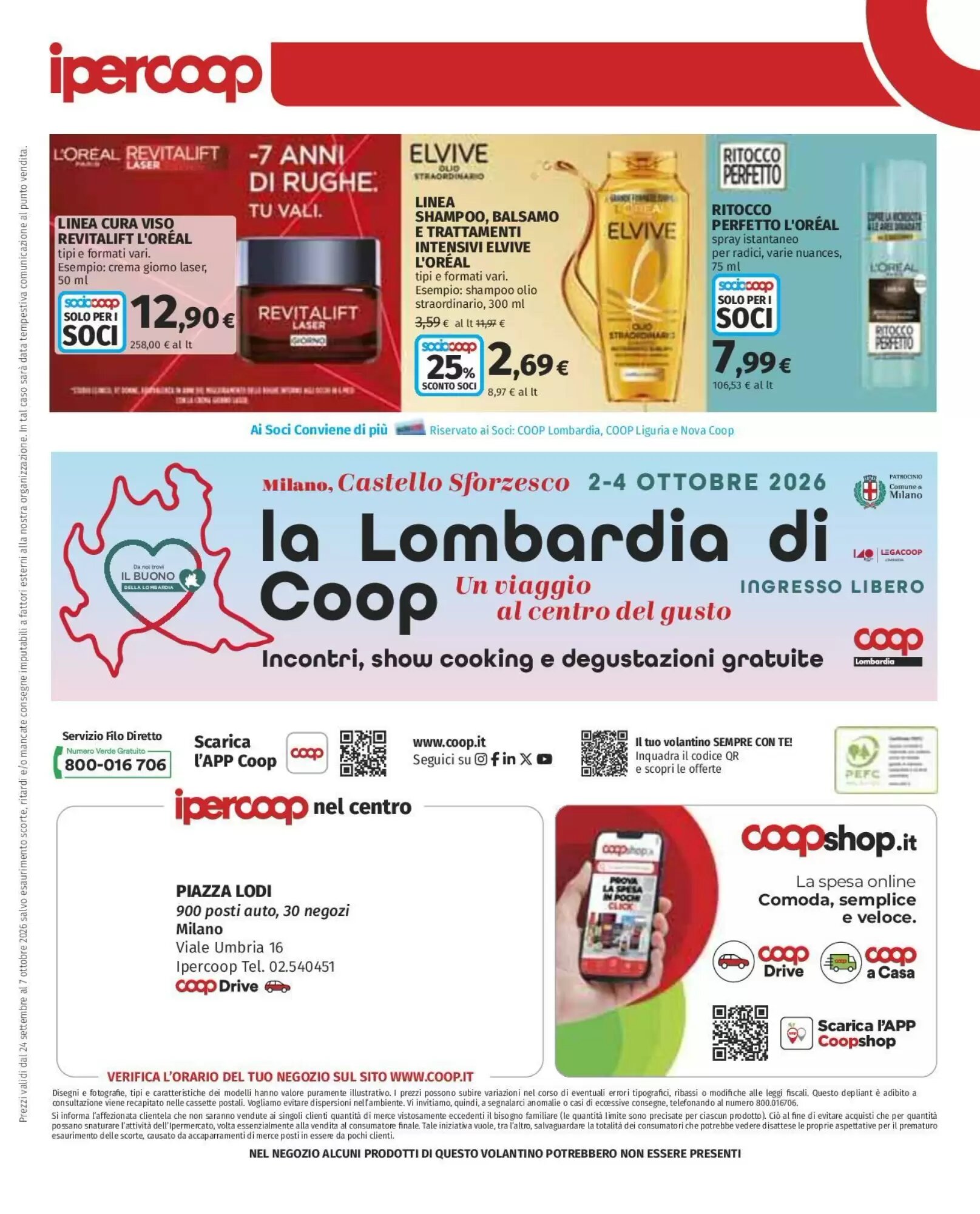 Volantino promozionale Ipercoop  valide dal 24/09/2026 - Pagina 40.