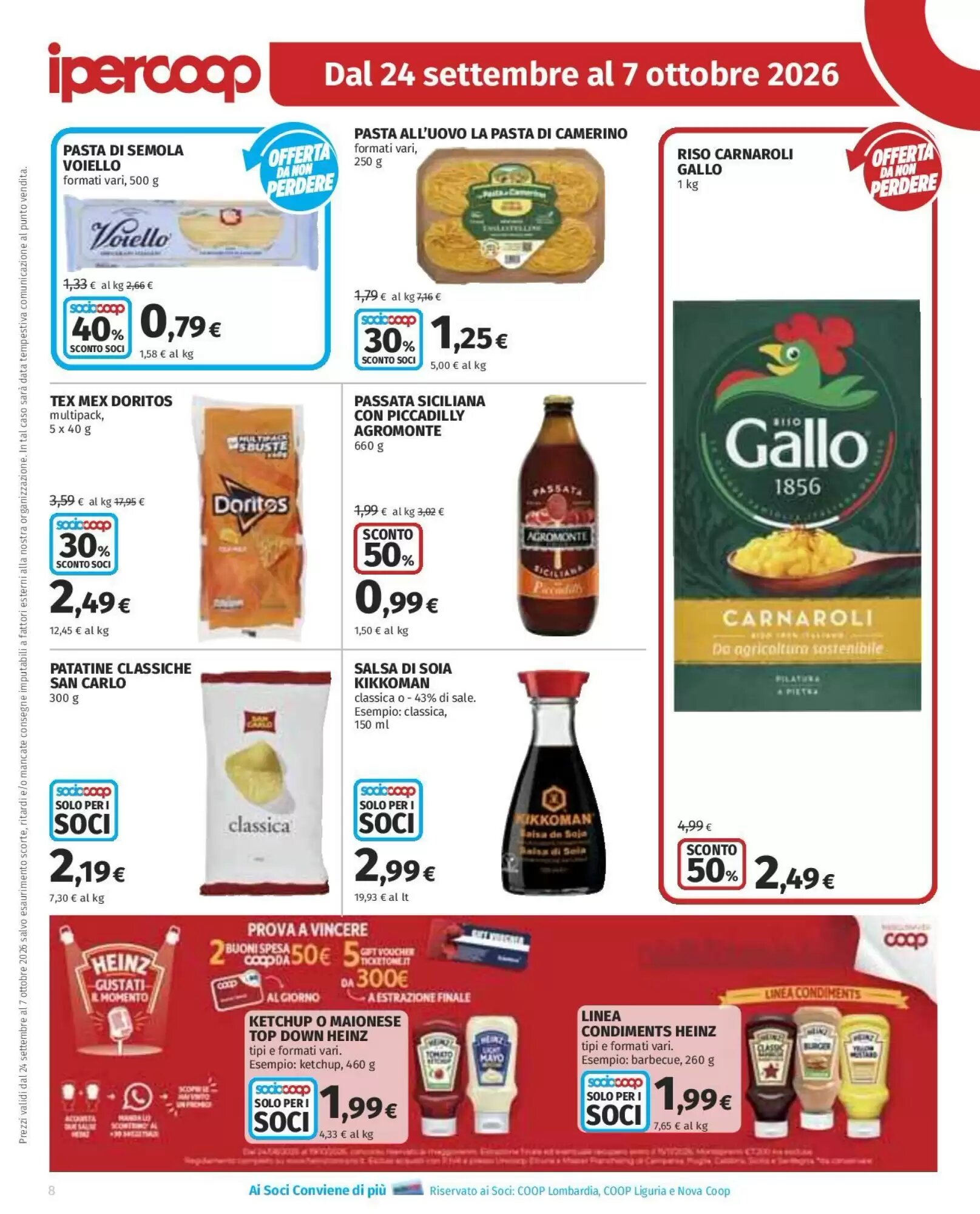 Volantino promozionale Ipercoop  valide dal 24/09/2026 - Pagina 8.