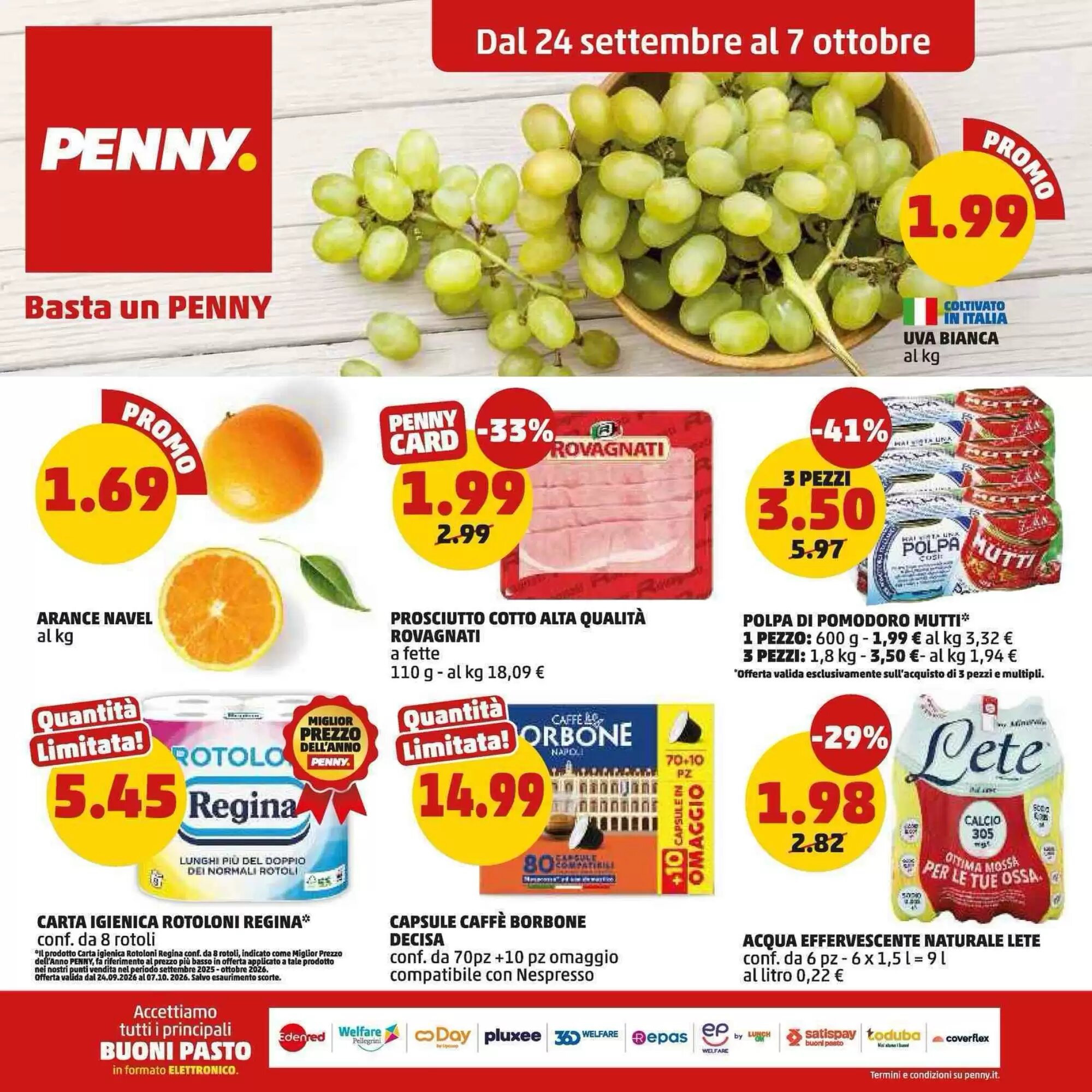Volantino promozionale PENNY valide dal 24/09/2026 - Pagina 1.