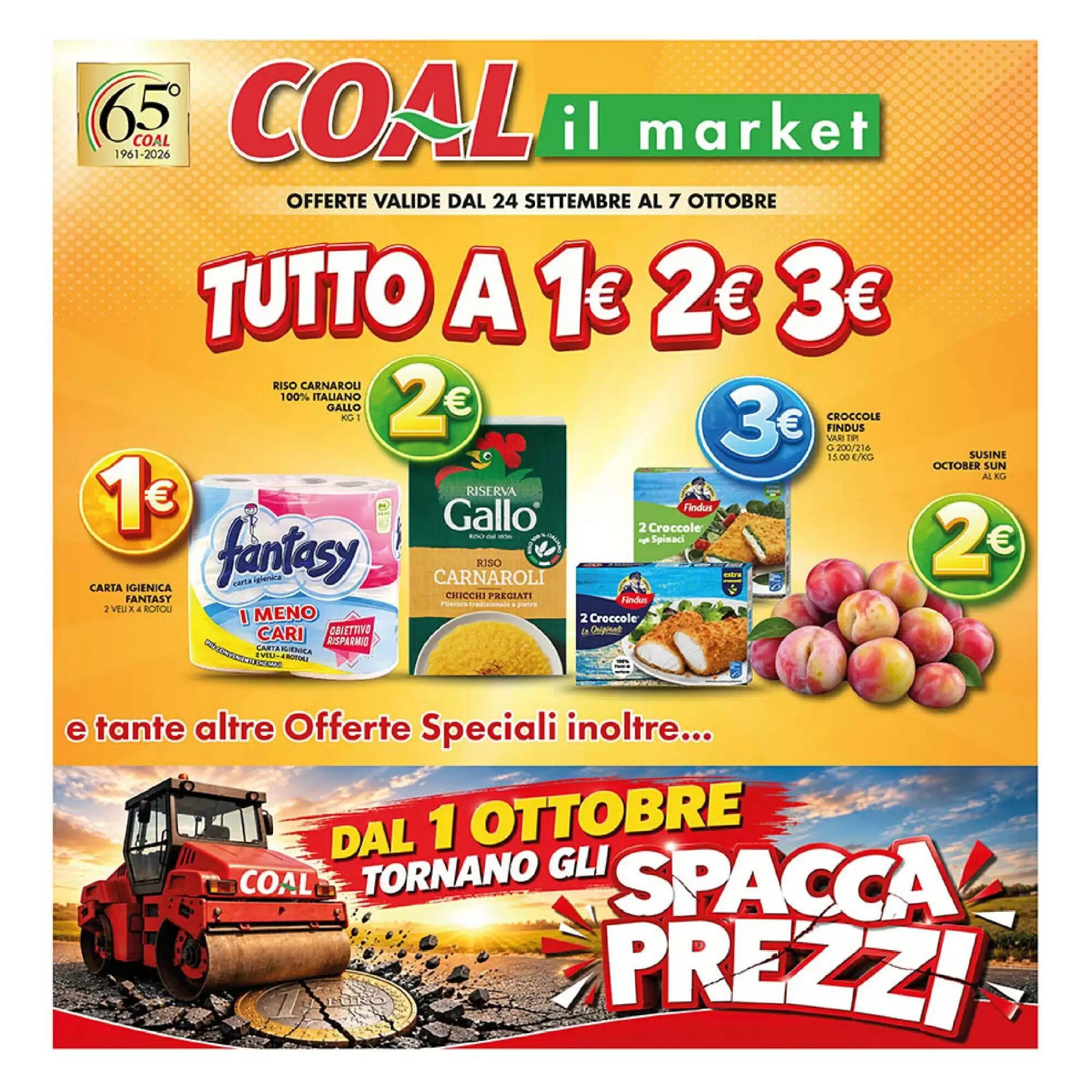 Volantino promozionale Coal valide dal 24/09/2026 - Pagina 1.