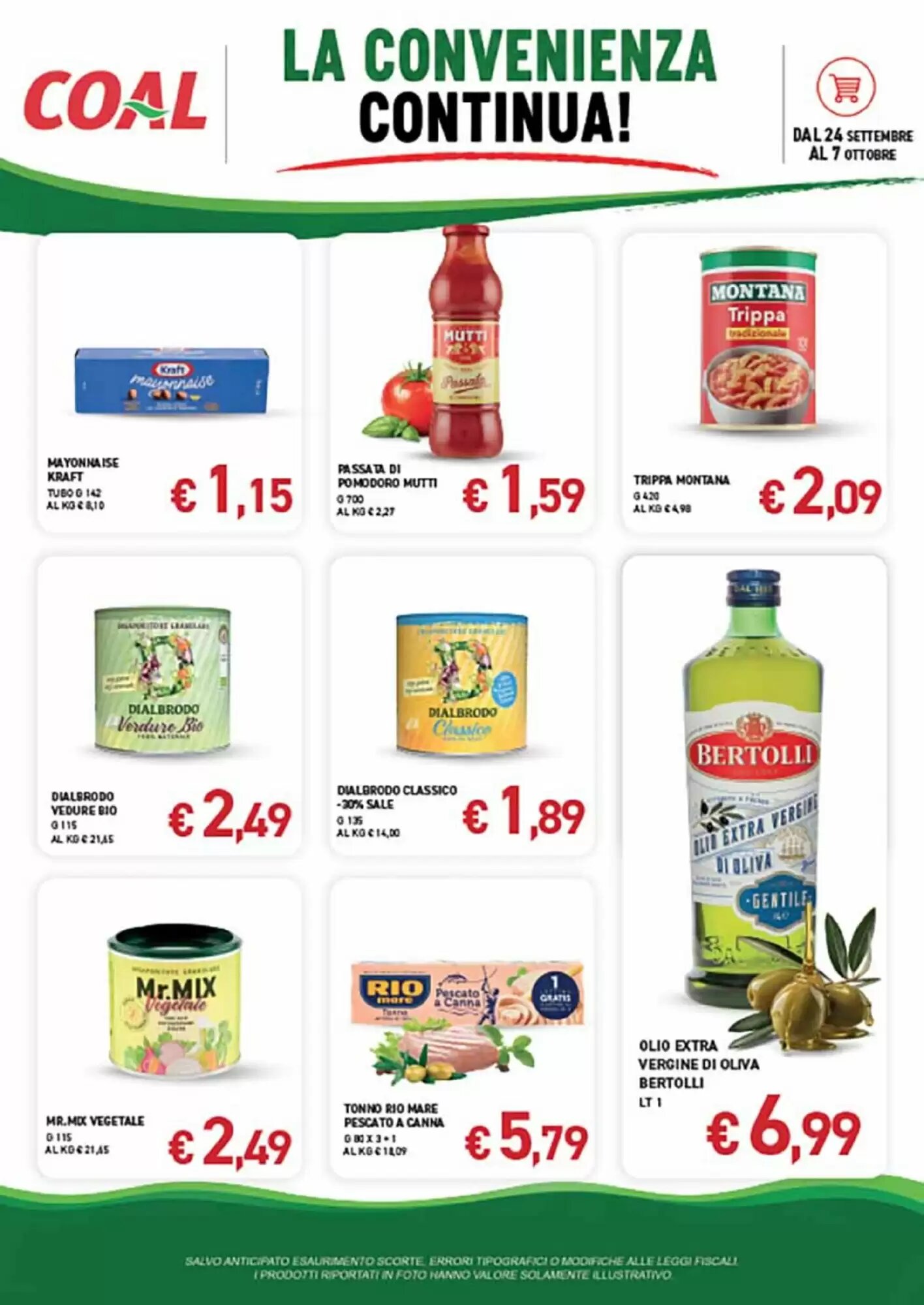 Volantino promozionale Coal  valide dal 24/09/2026 - Pagina 7.