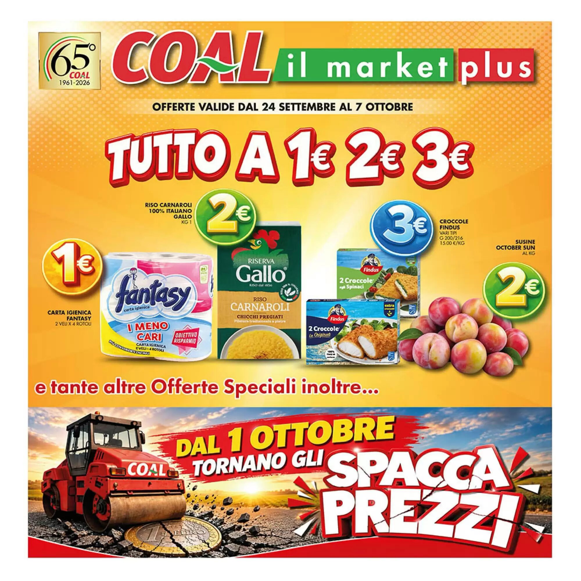 Volantino promozionale Coal  valide dal 24/09/2026 - Pagina 1.