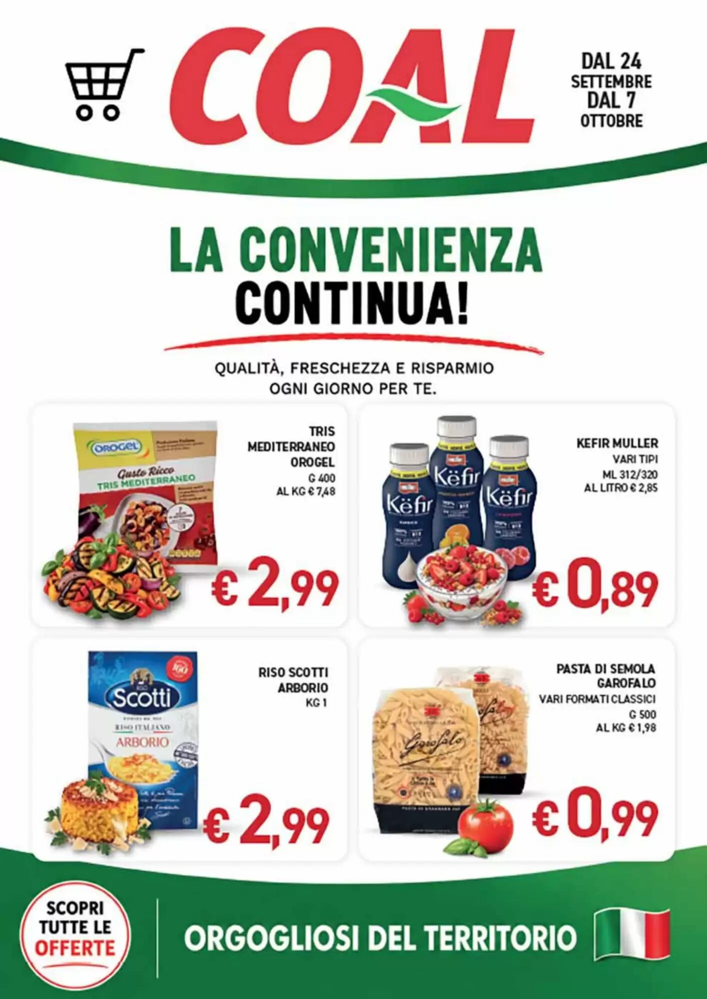 Volantino promozionale Coal valide dal 24/09/2026 - Pagina 1.