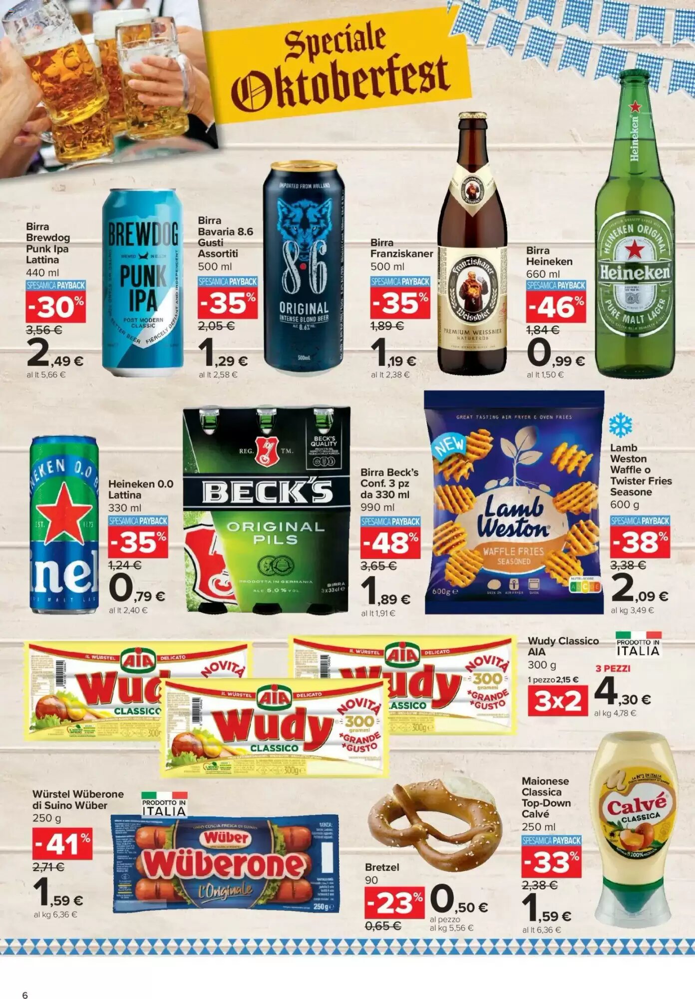 Volantino promozionale Carrefour Express  valide dal 24/09/2026 - Pagina 6.