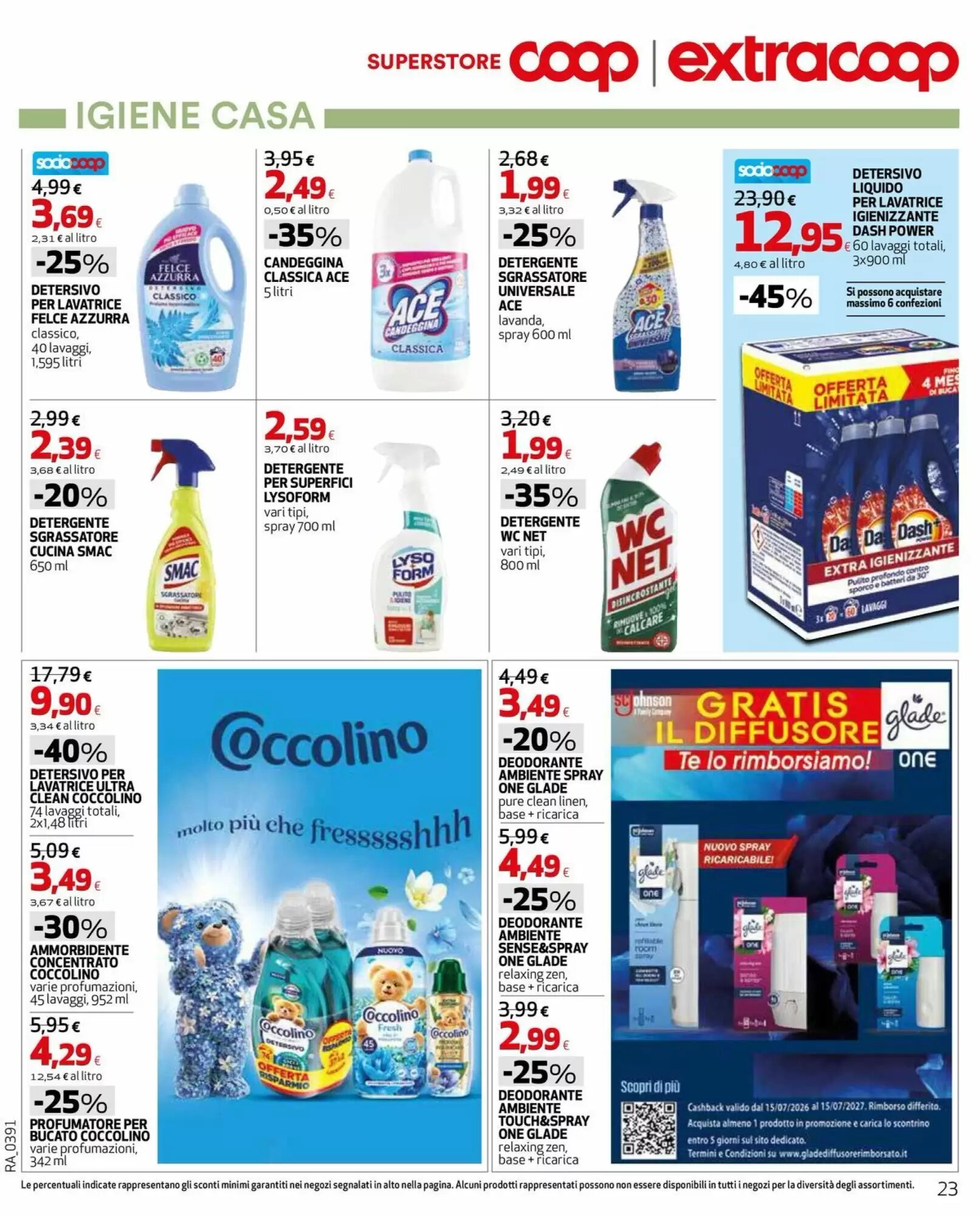 Volantino promozionale Coop  valide dal 24/09/2026 - Pagina 23.